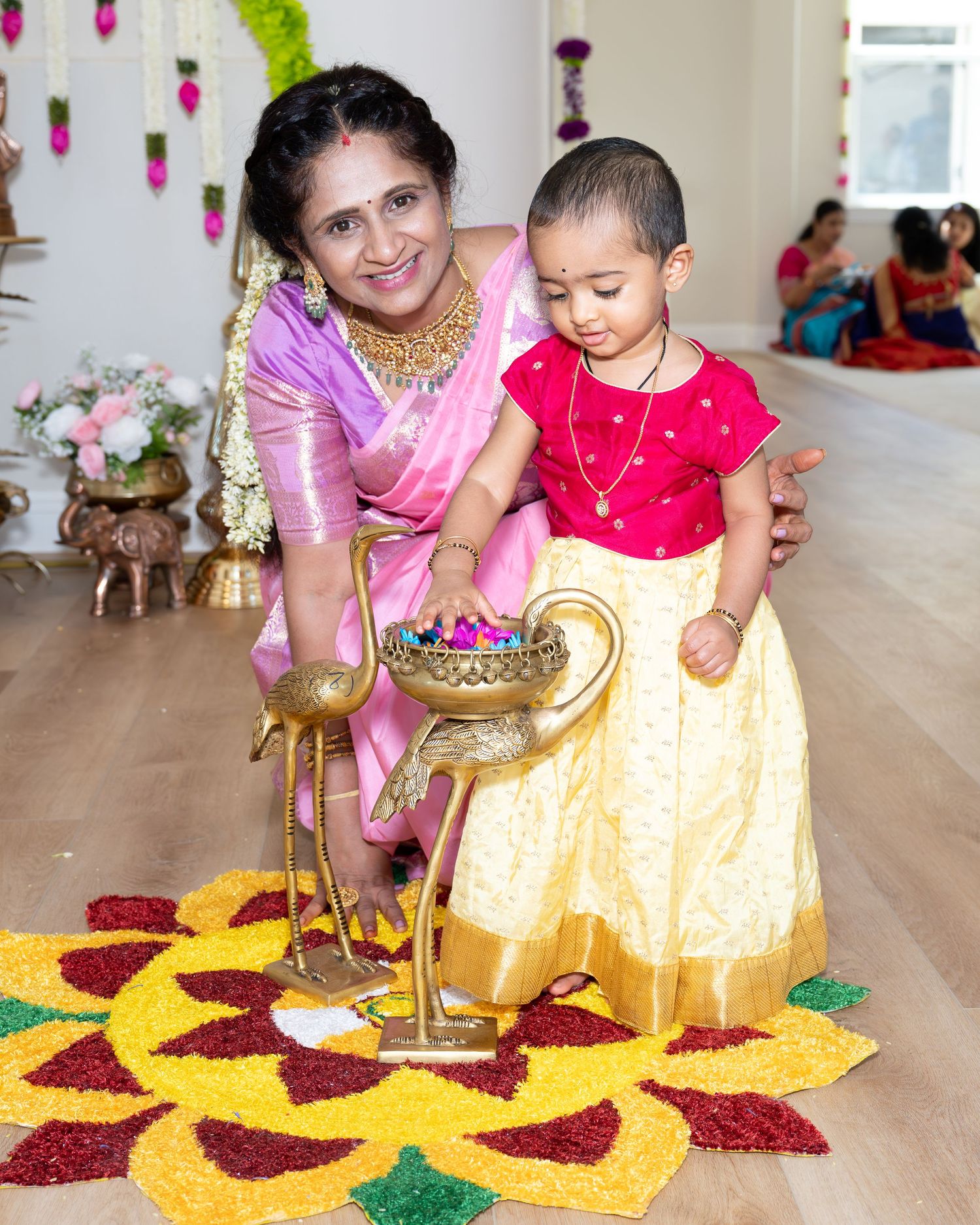 house warming ceremony photo shoot