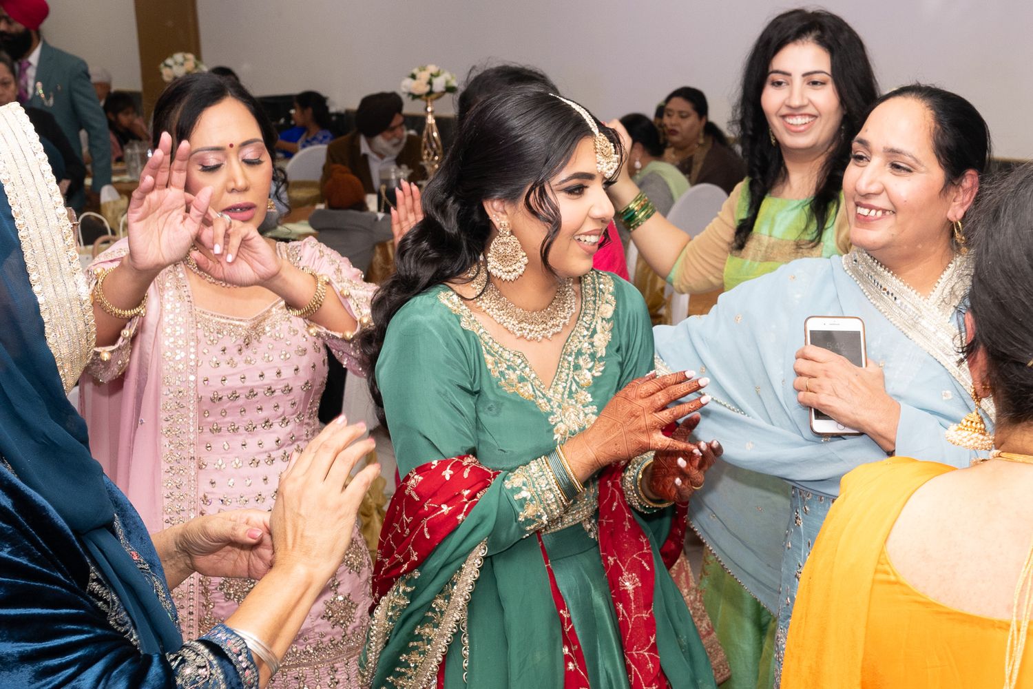 wedding photo shoot engagement roka ceremony