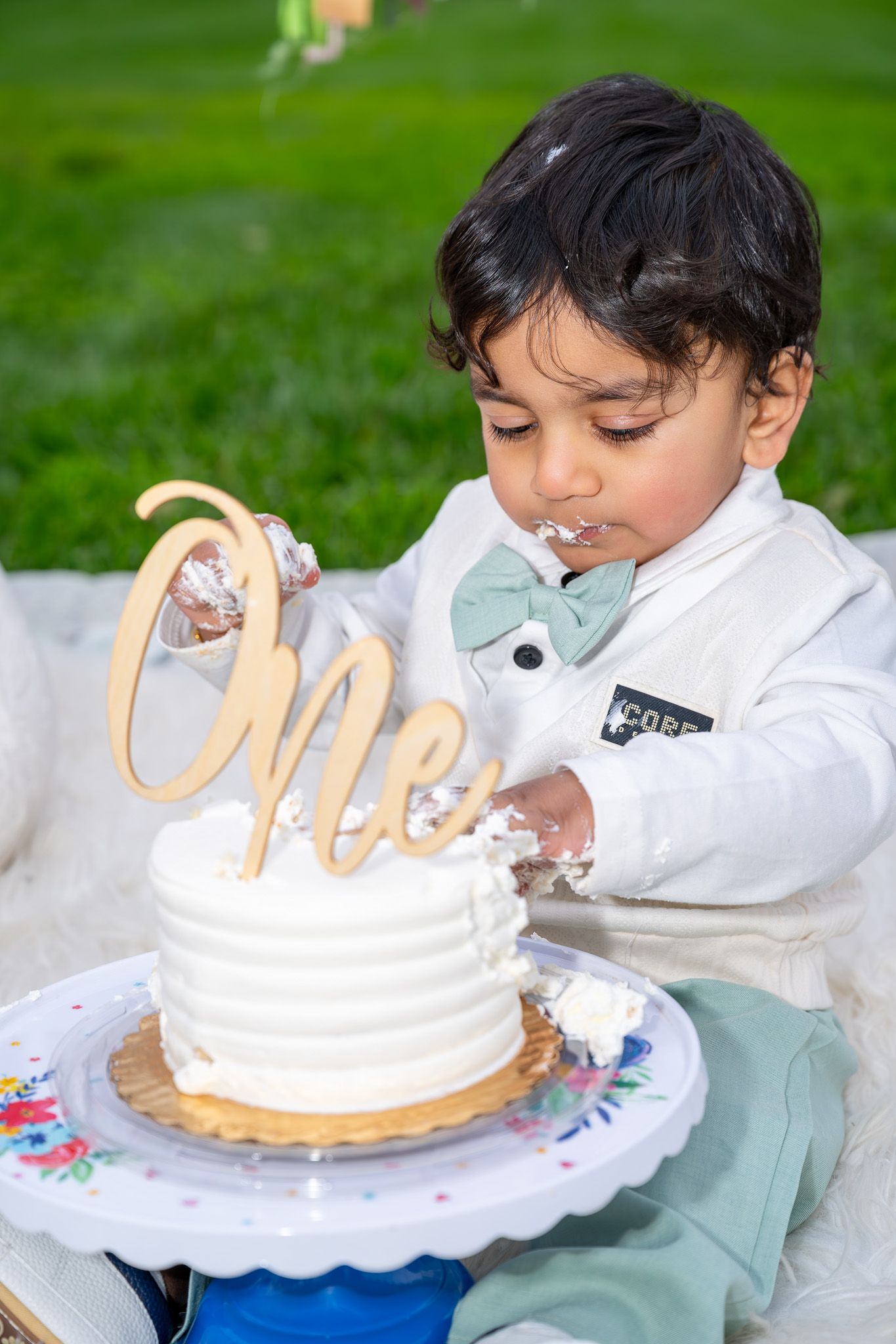 first birthday photo shoot