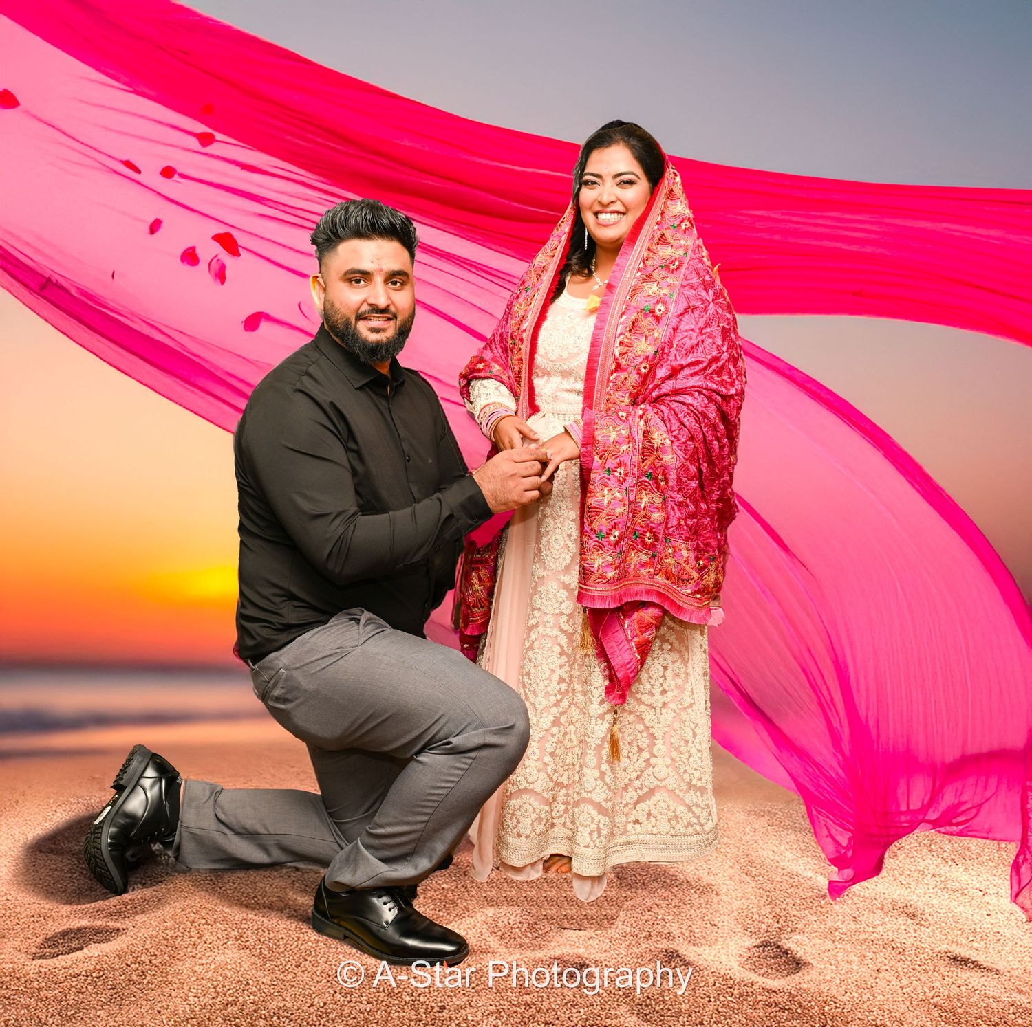 wedding photo shoot engagement roka ceremony