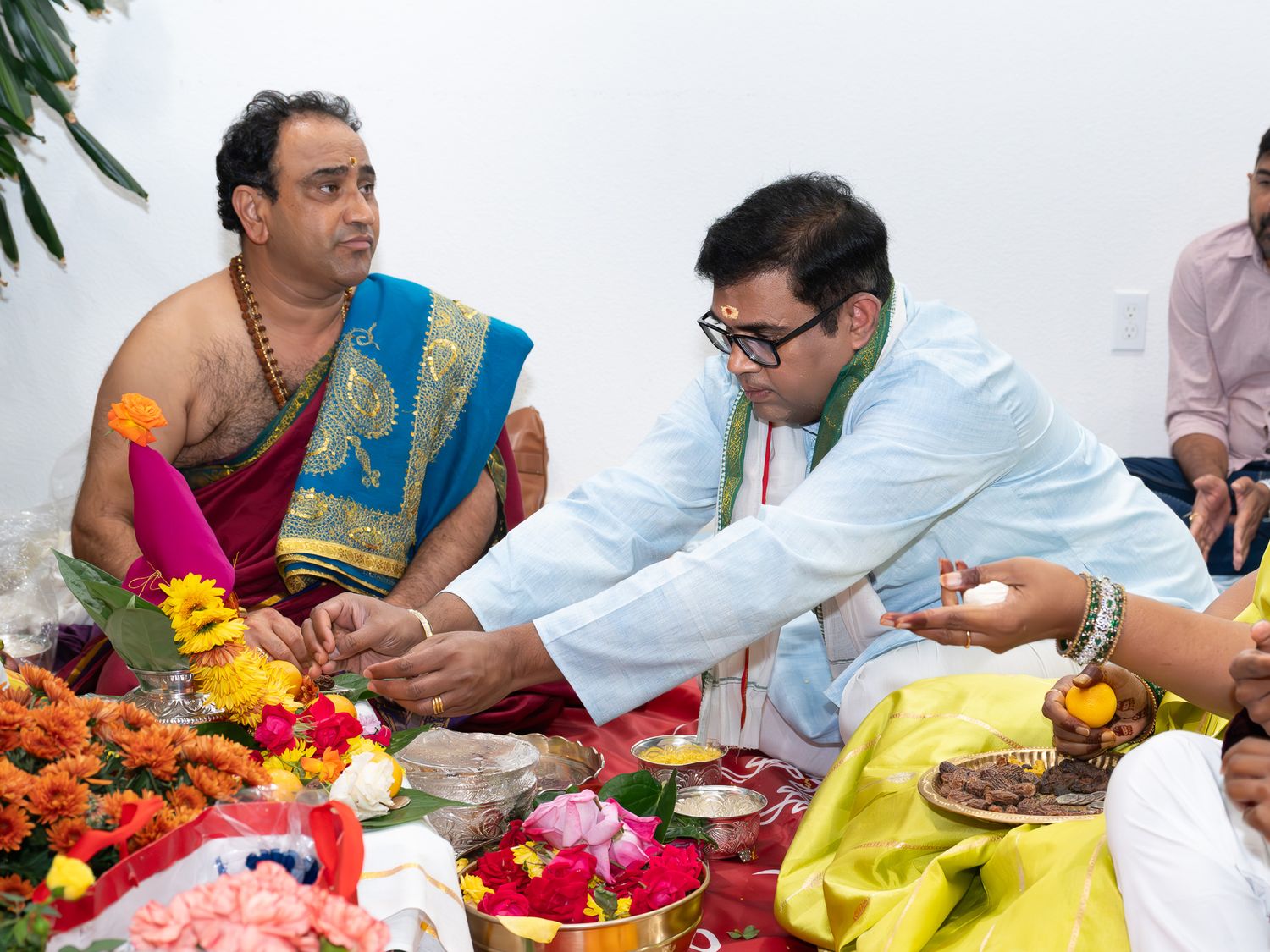 satya narain katha ceremony photo shoot