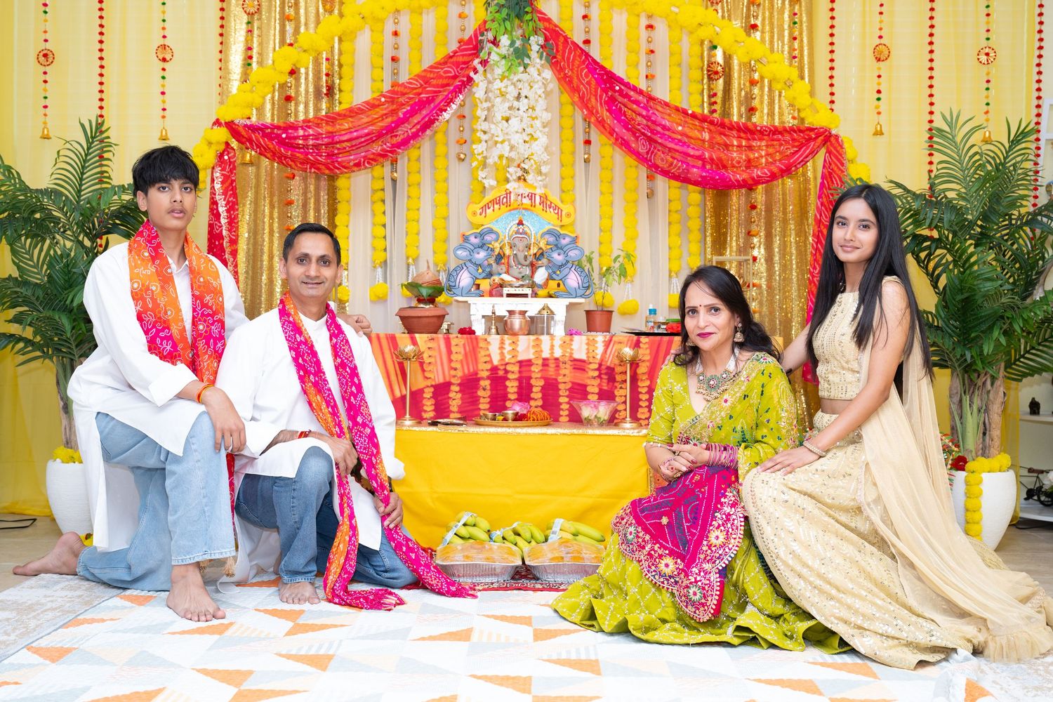 ganesh chaturthi ceremony pooja hindu culture