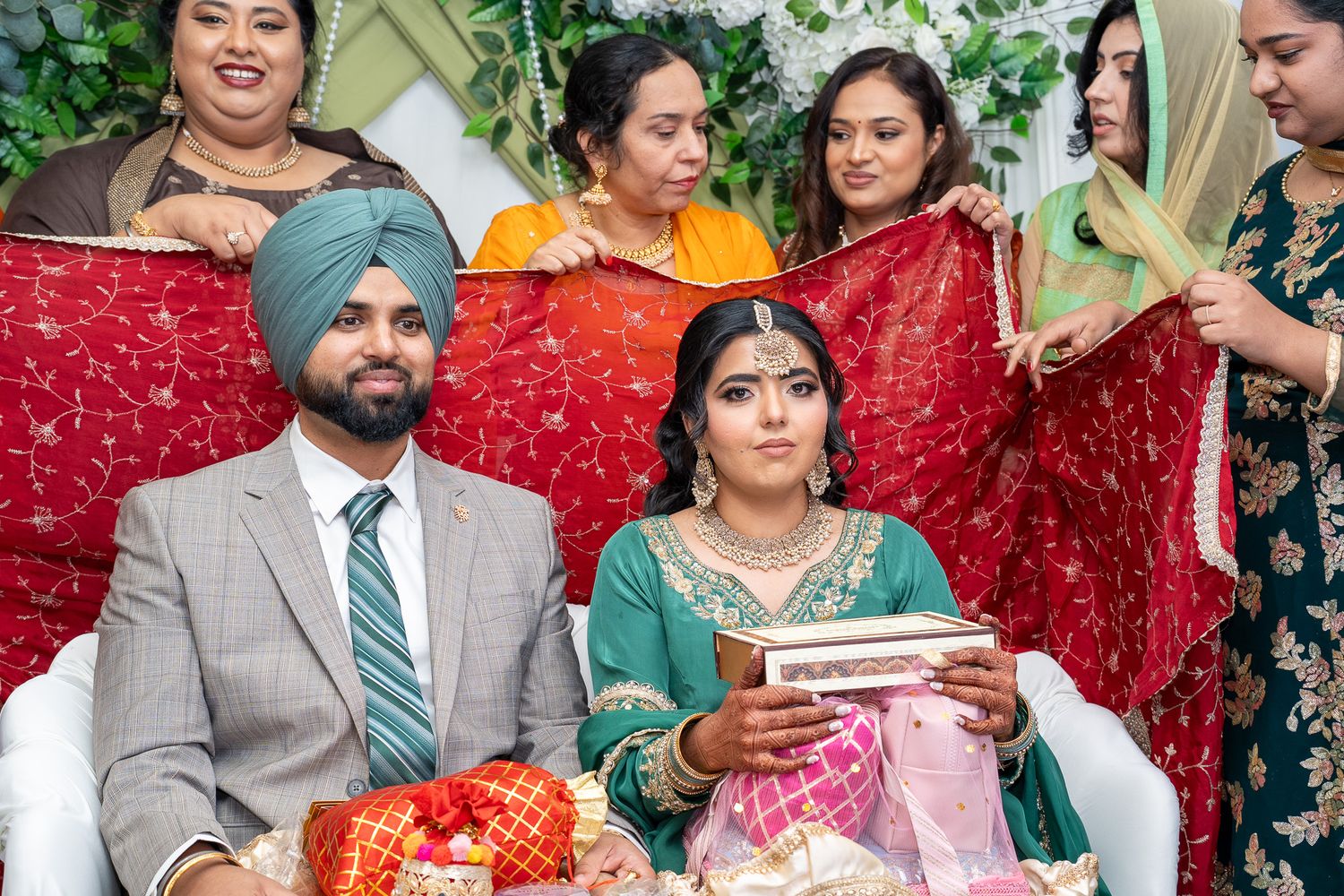 wedding photo shoot engagement roka ceremony