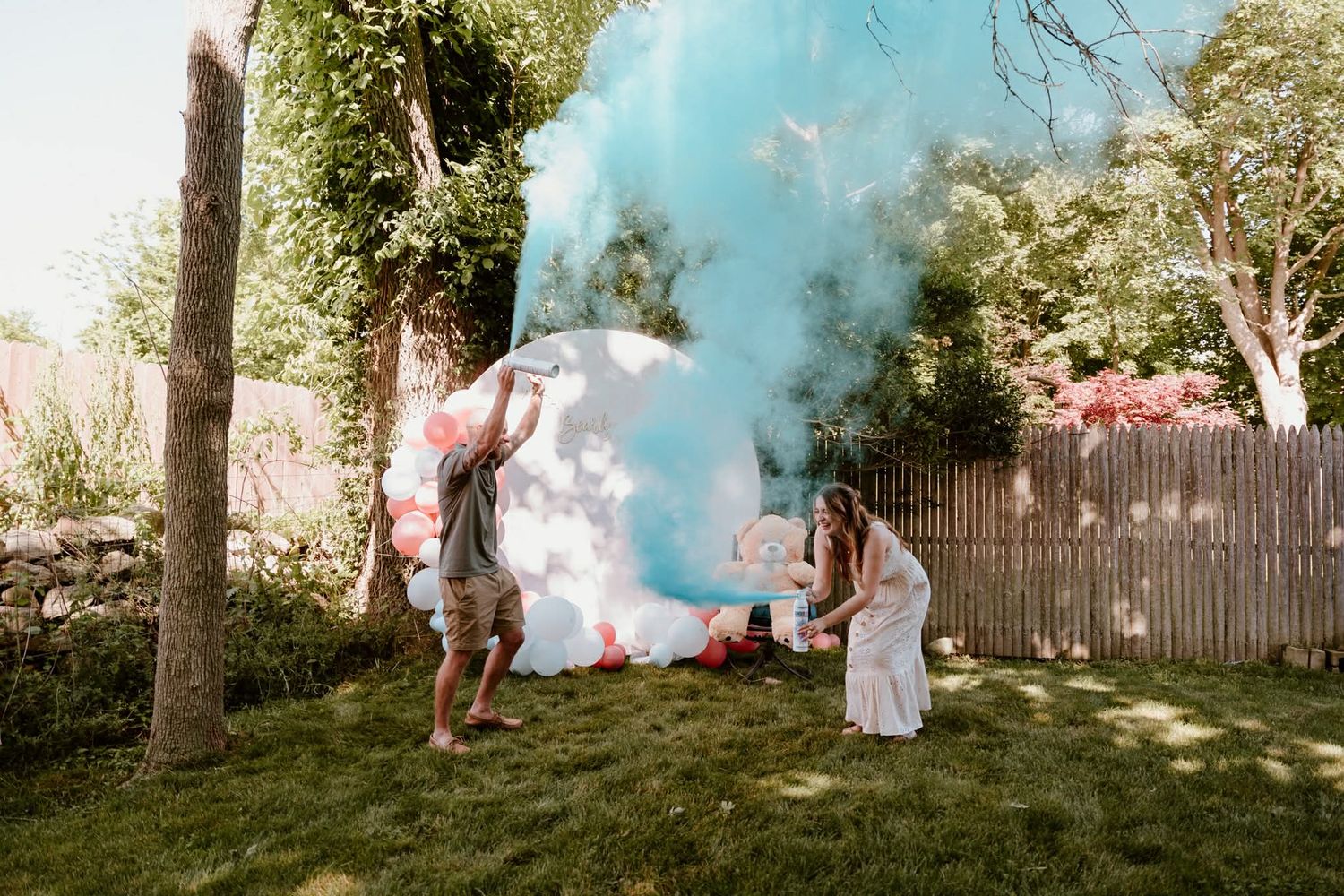 Baby shower announcement photos