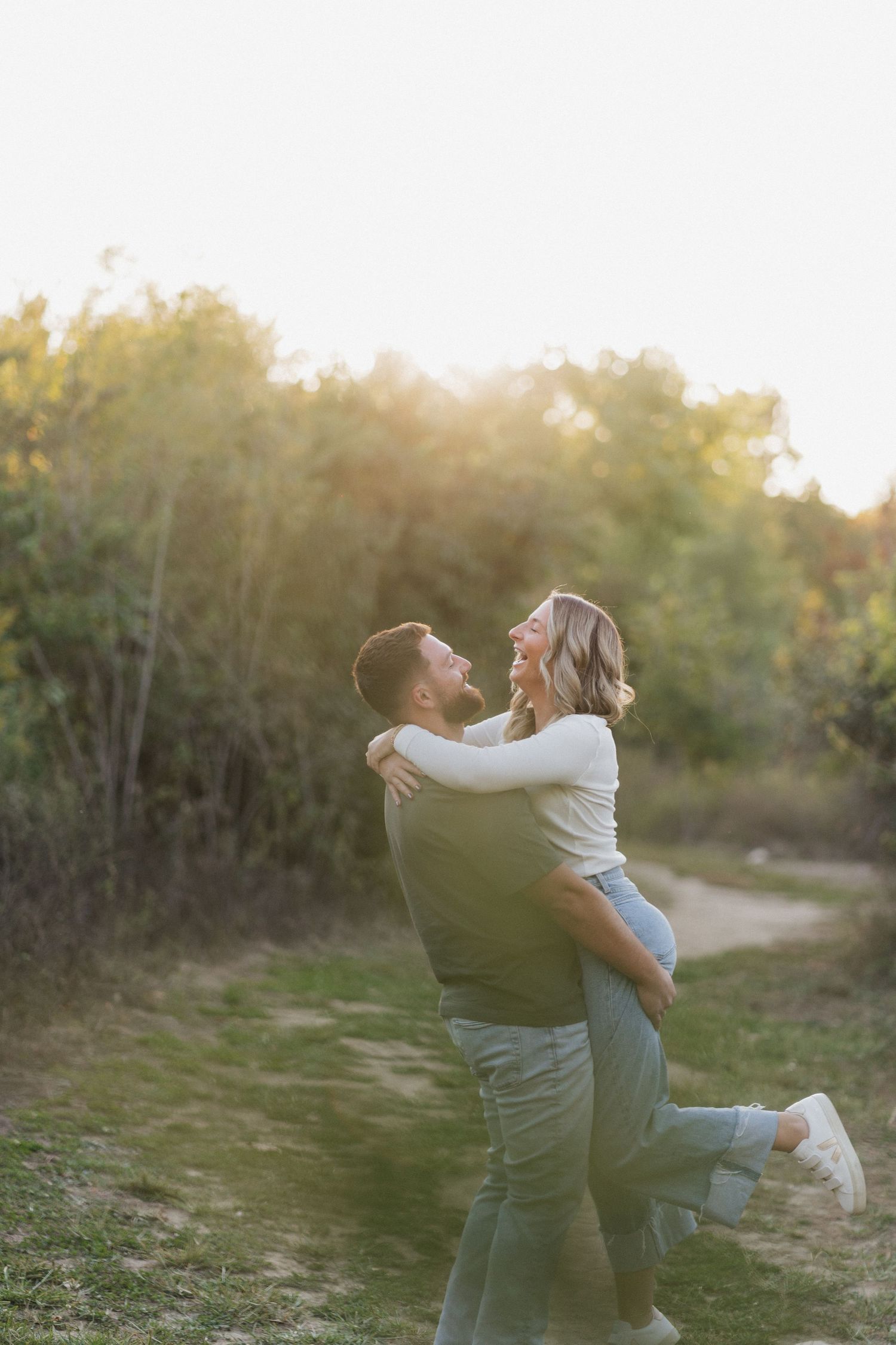 Couple Photography / Engagement photography session at Fairfield Lakes Lafayette Indiana