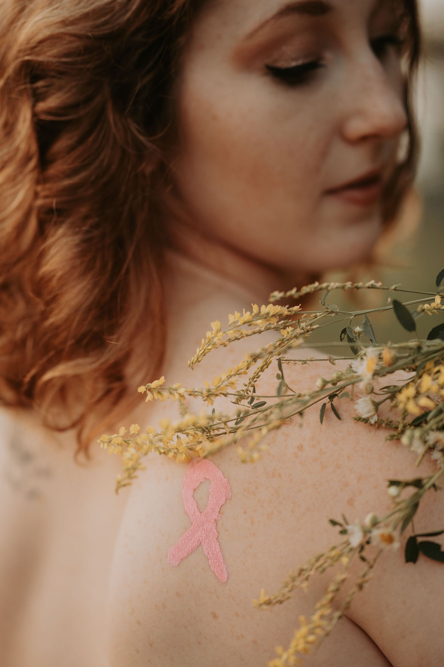Cancer Awareness photography session on private property in Lafayette, Indiana