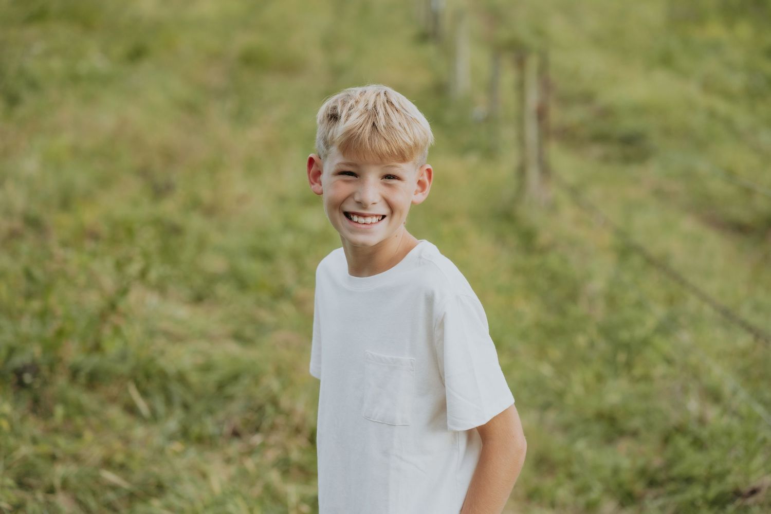Family photography session at private property of photographer in Camden, Indiana