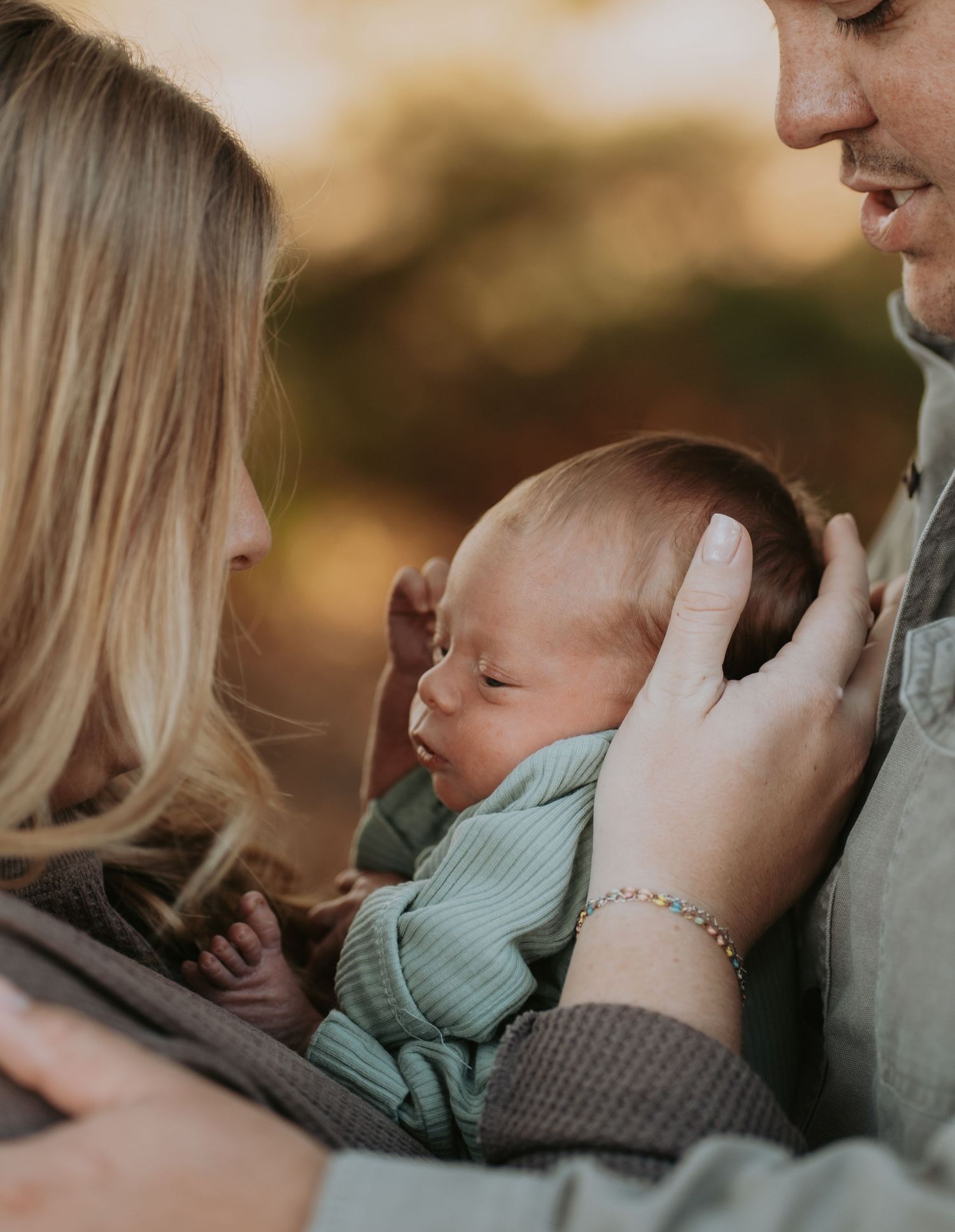 Family photography session at private property in Camden, Indiana