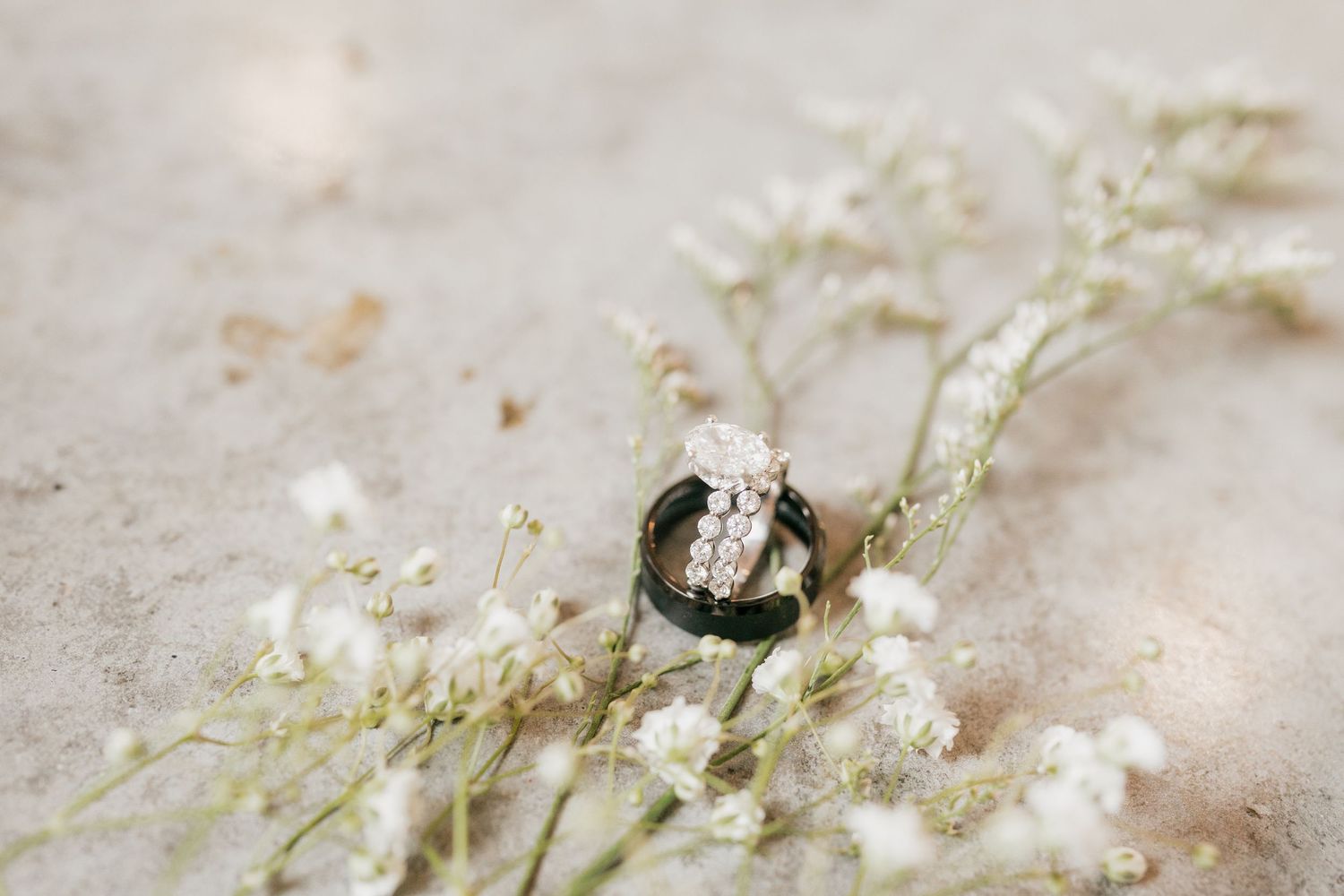 Wedding photographer in Delphi, Indiana capturing wedding details at New Journey Farms, Lafayette Indiana