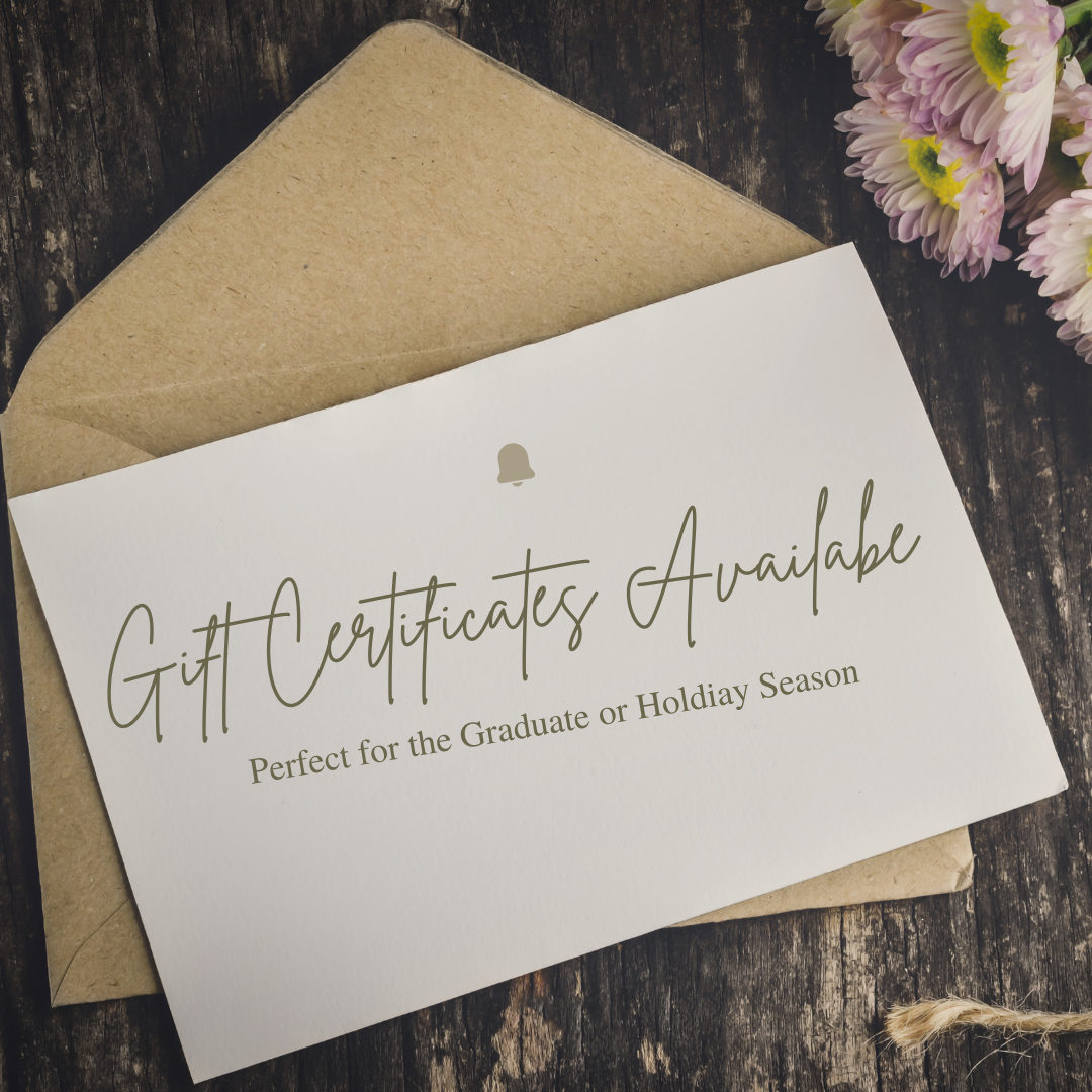 Keli Wakeley Photography offers gift certificates for holiday gifts, senior graduates for portrait sessions.