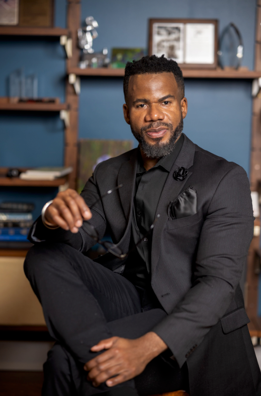 Executive male headshot and professional branding portrait in New York City.