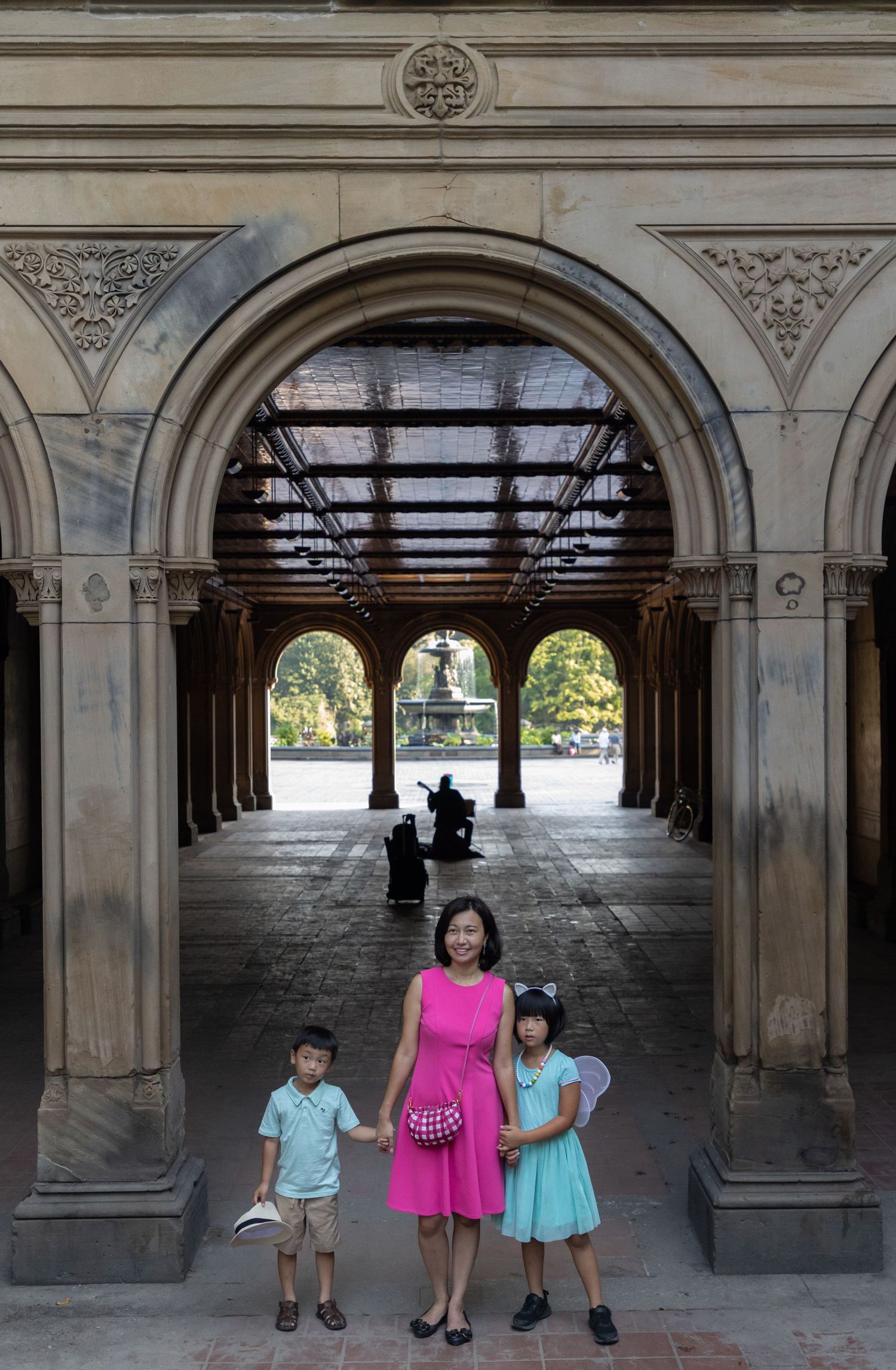 Natural light family portraits captured in Central Park, New York — emotional and timeless moments.