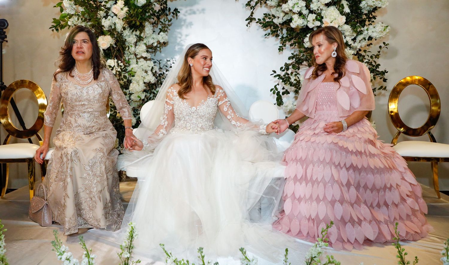 Luxury Jewish wedding photography in NYC, featuring a professional portrait of a bride and groom.