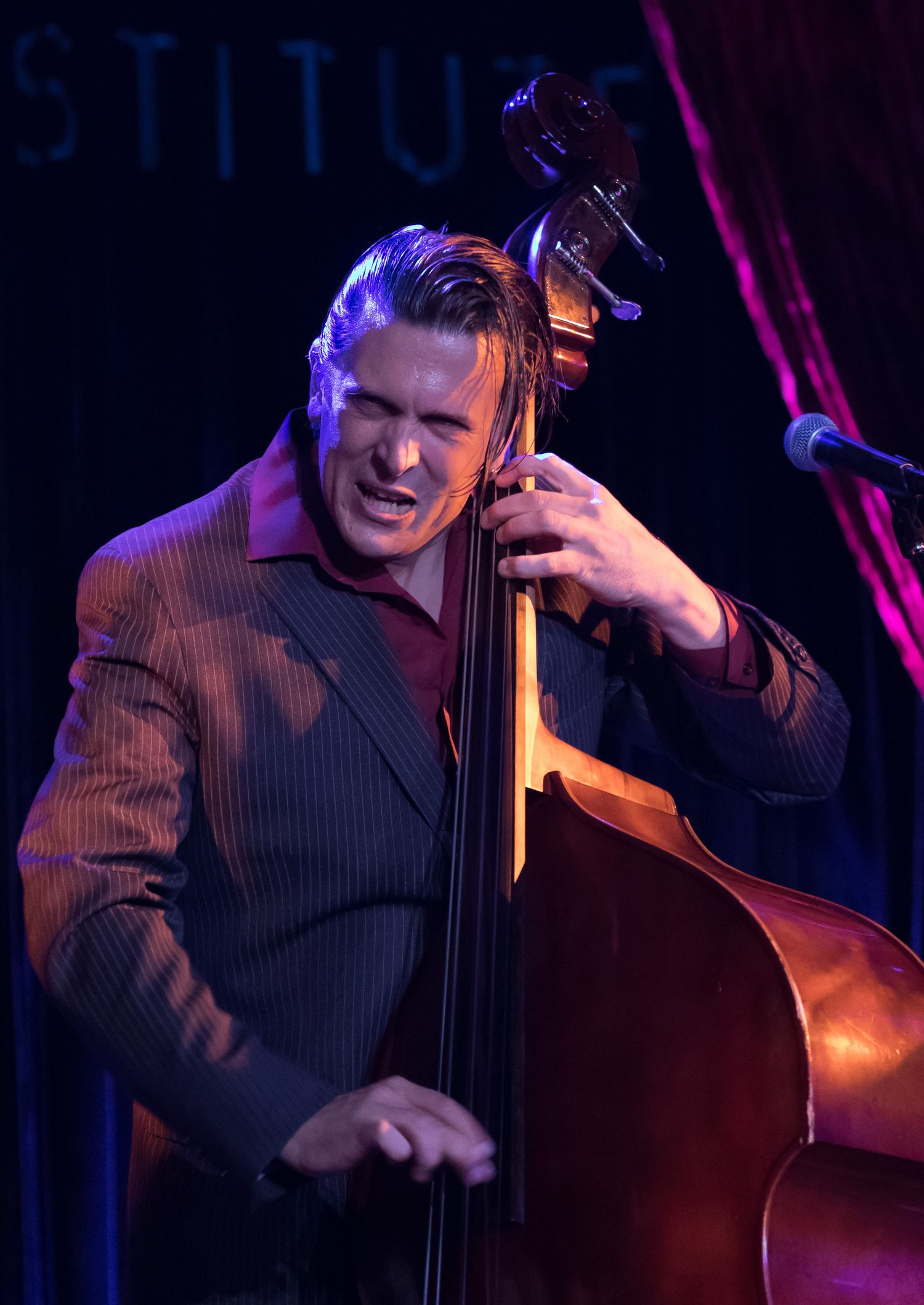 Barcelona Gipsy Klezmer Orchestra performing live in New York City — vibrant concert photo capturing multicultural music fusion.