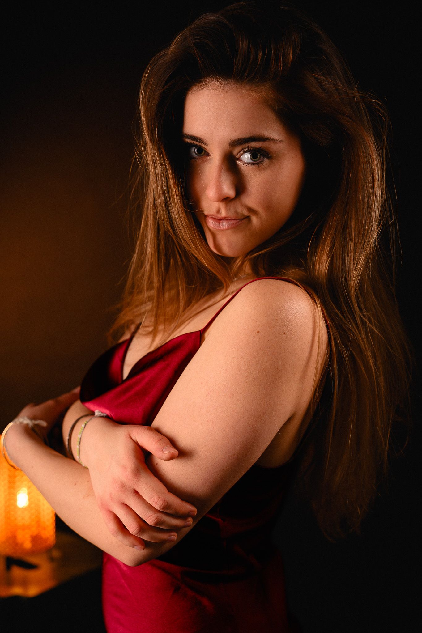 portrait studio femme bordeaux