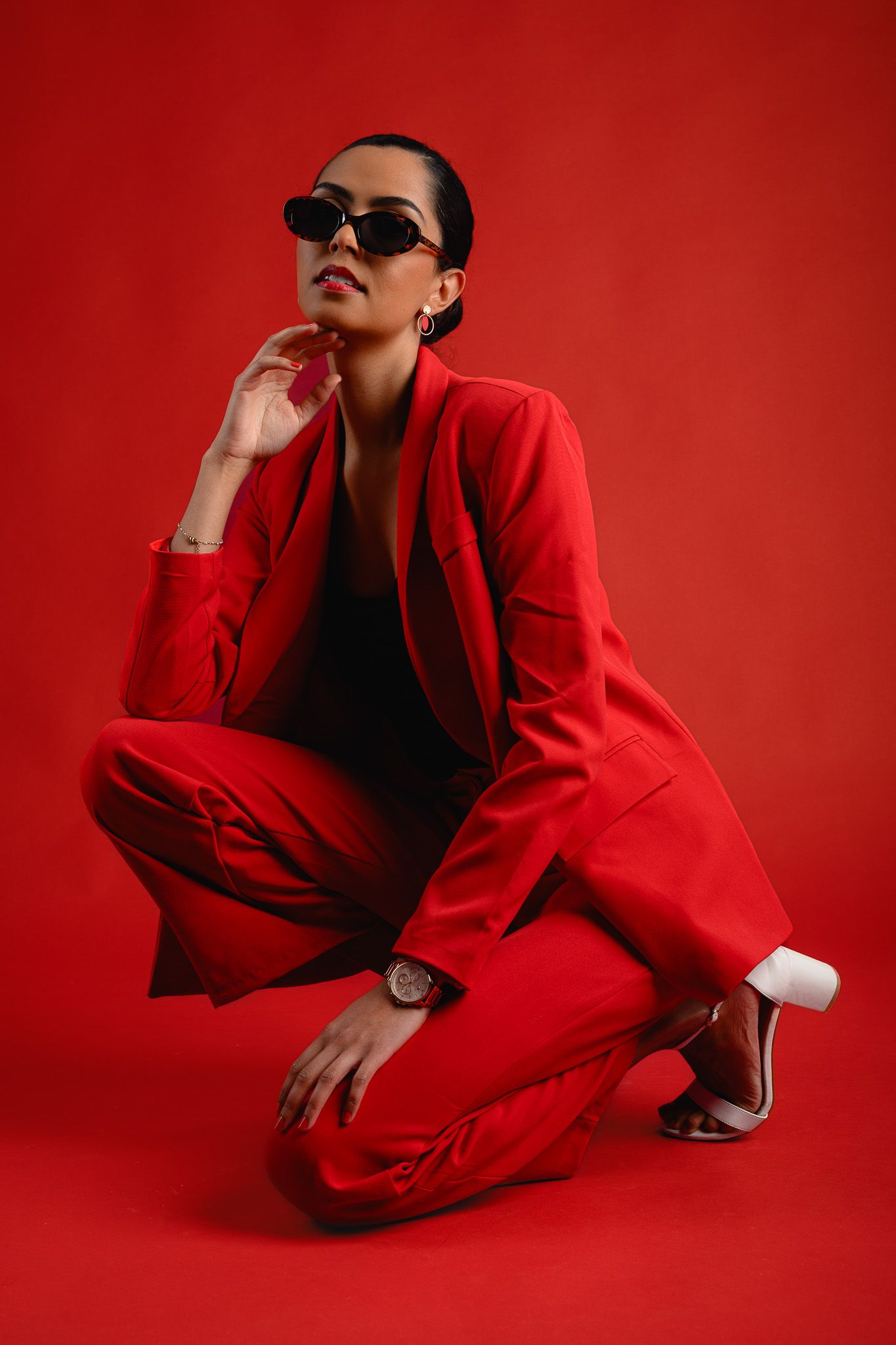 portrait studio femme bordeaux