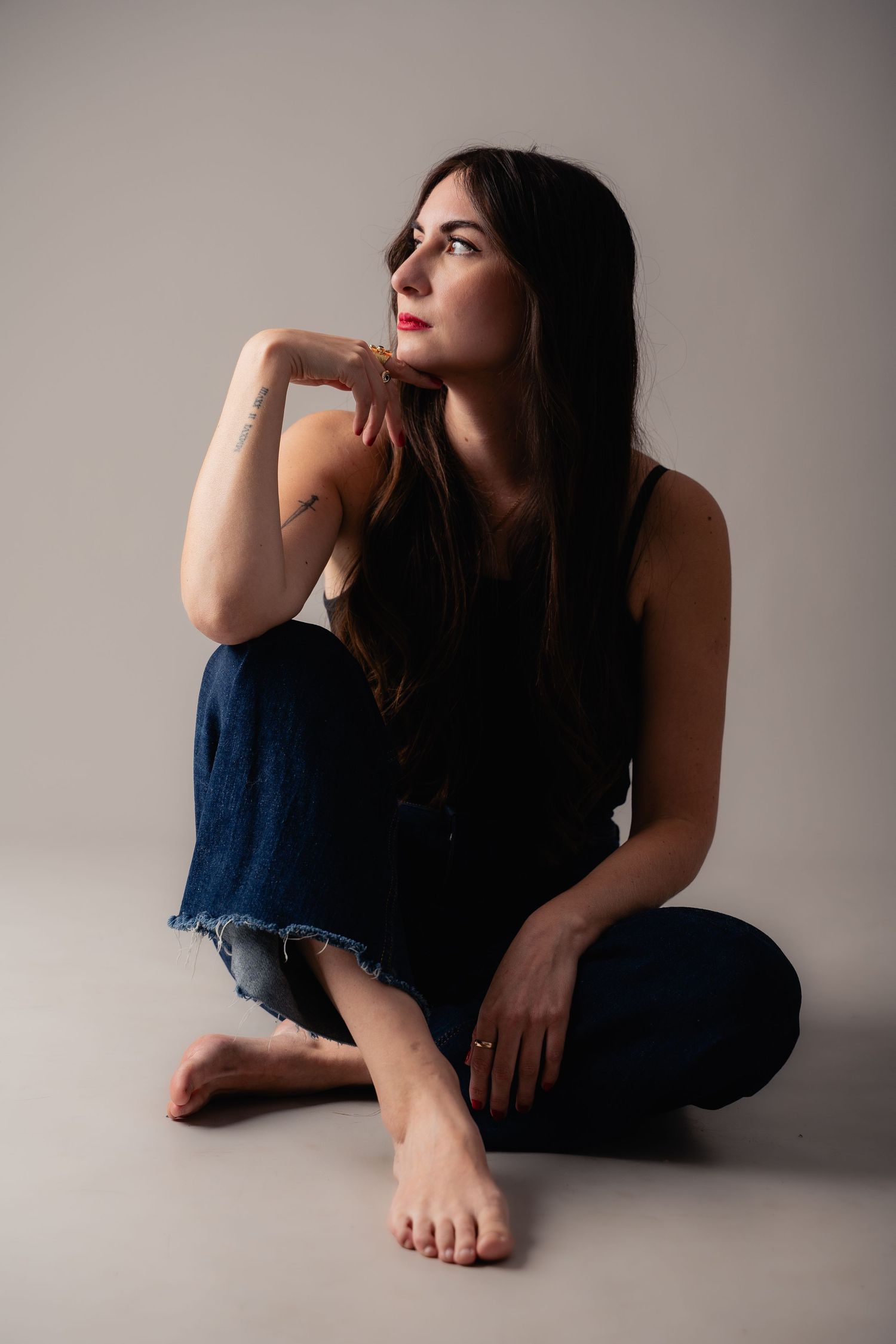 portrait femme studio bordeaux