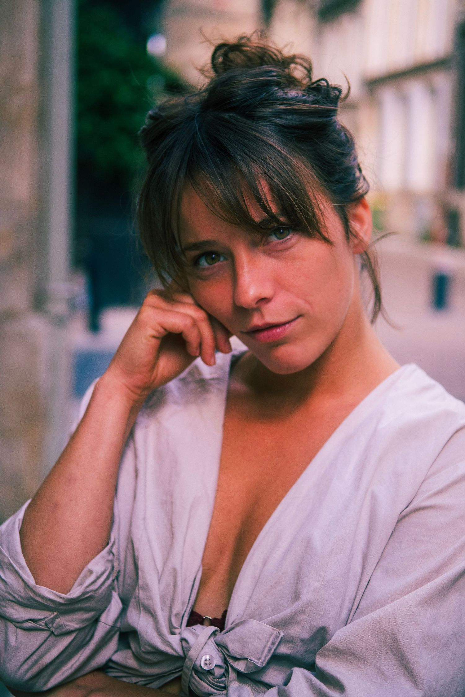 portrait ville femme bordeaux