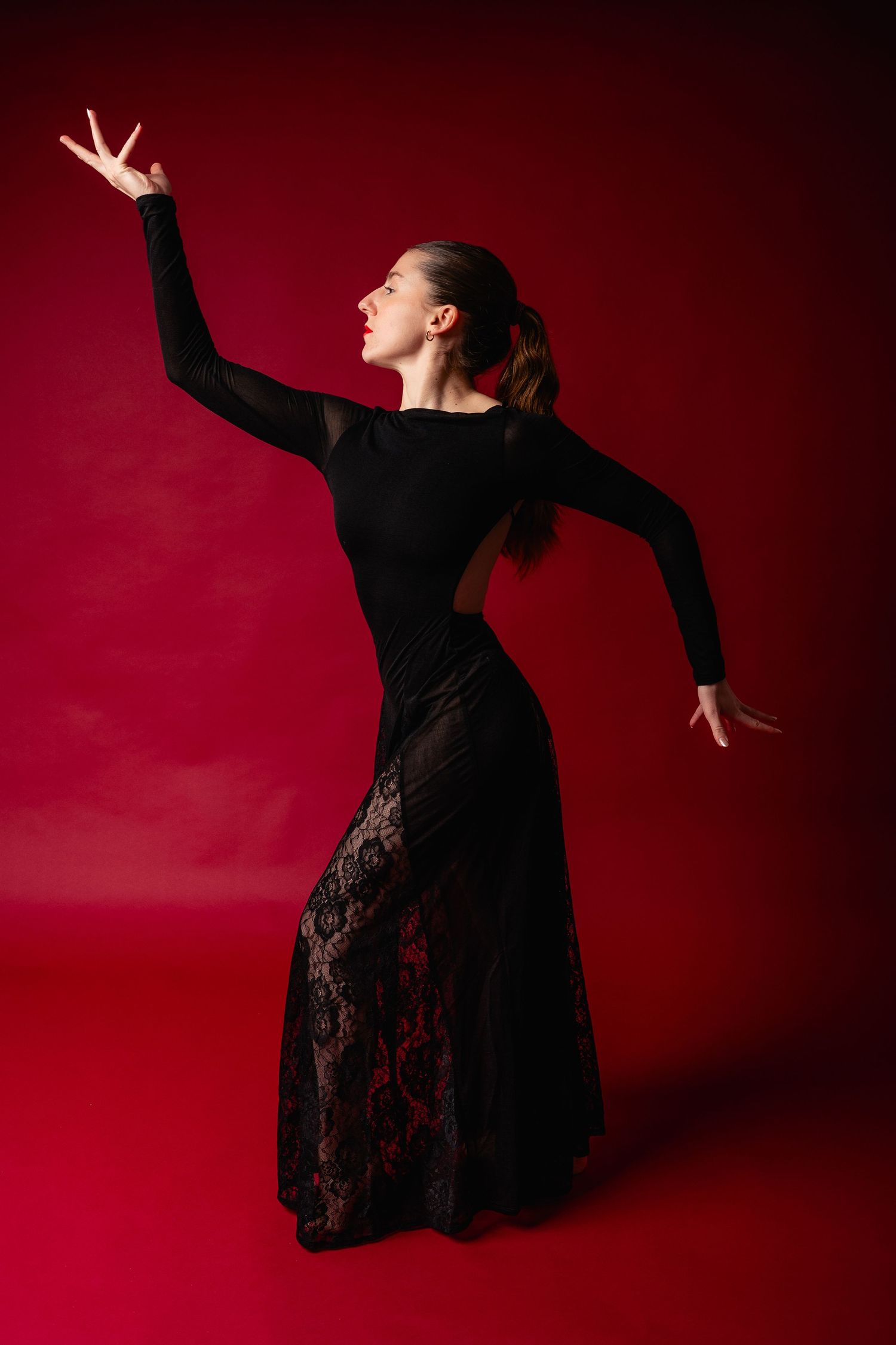 portrait studio femme bordeaux