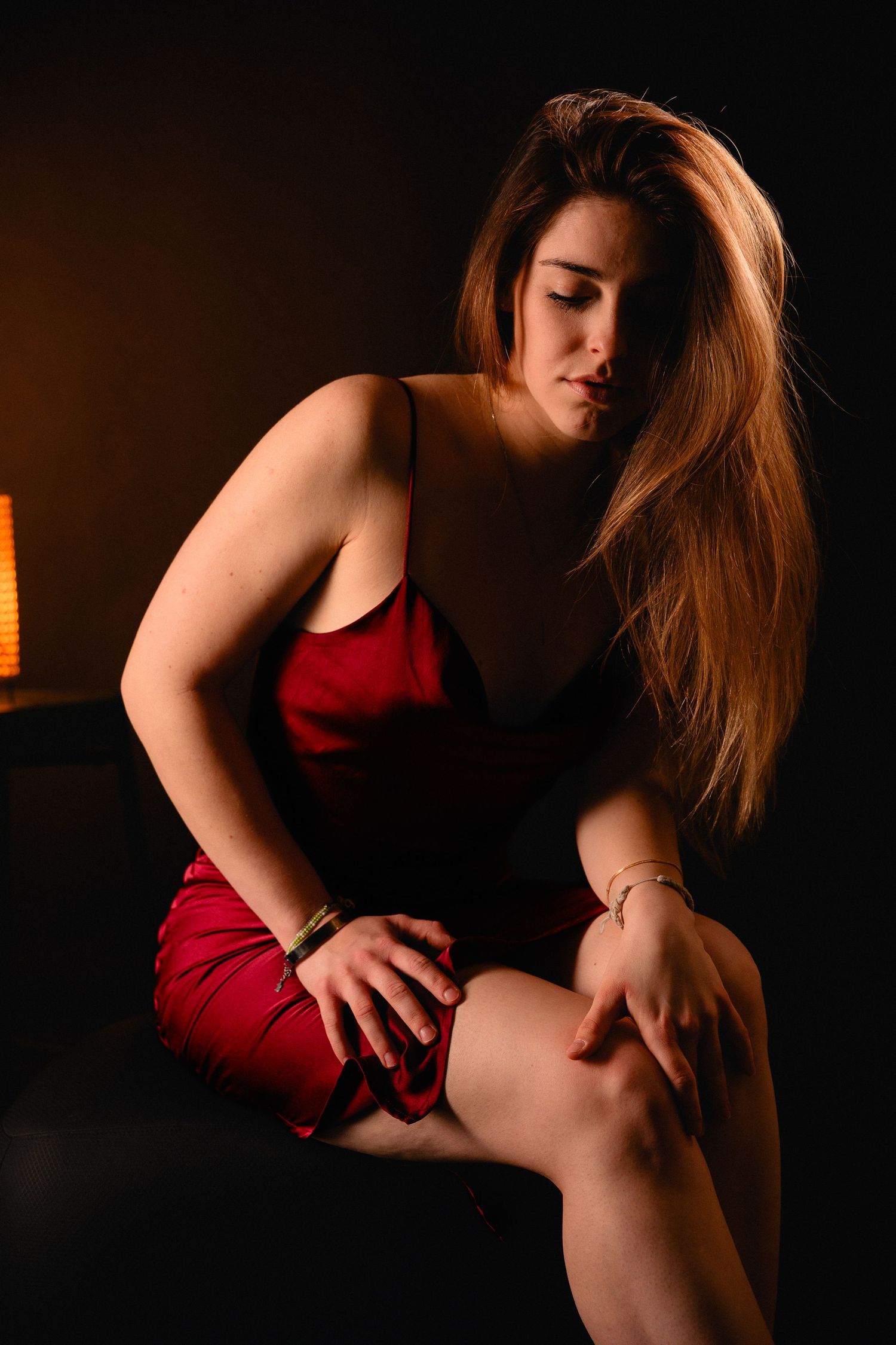 portrait studio femme bordeaux