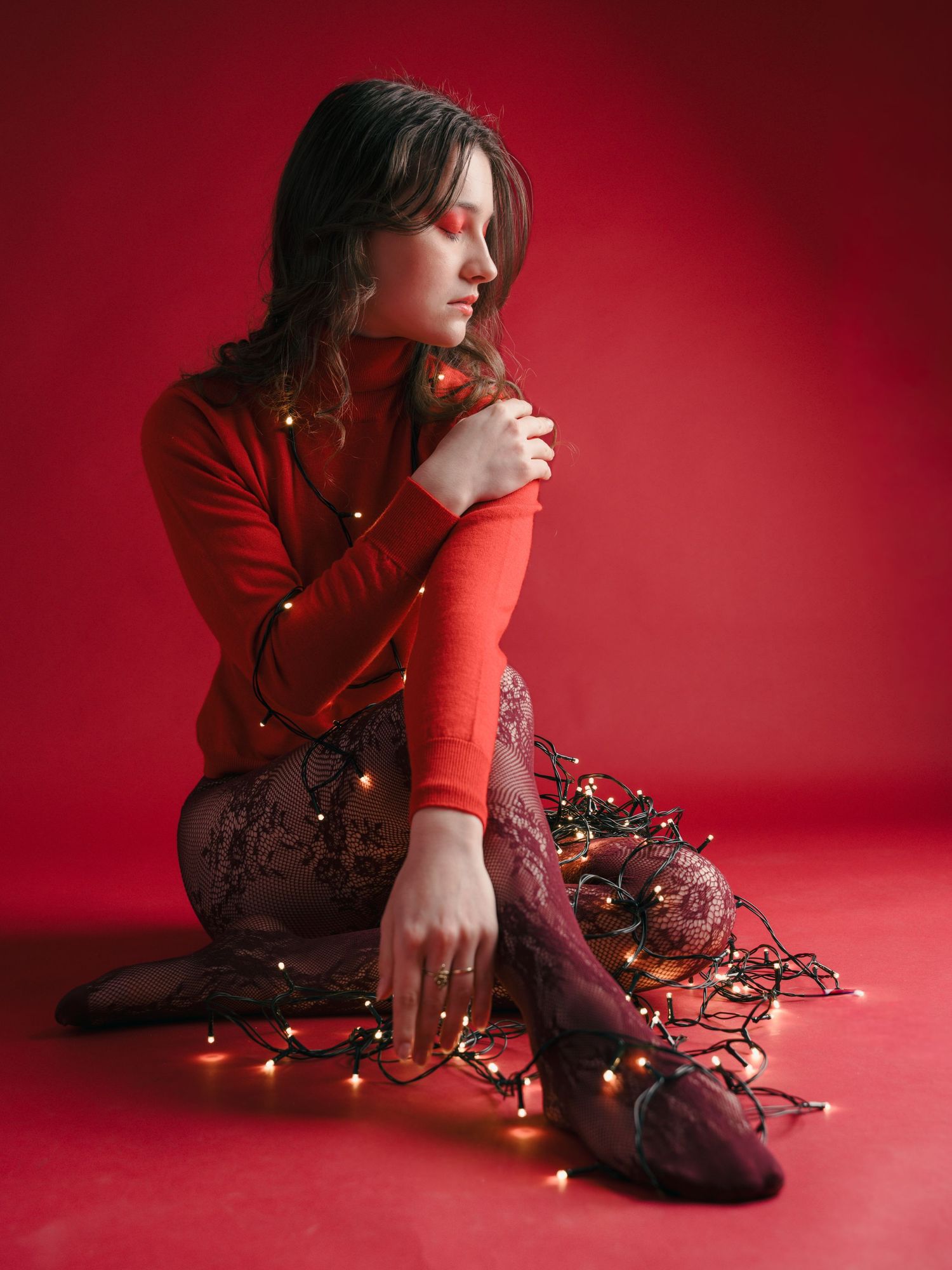 portrait studio femme bordeaux