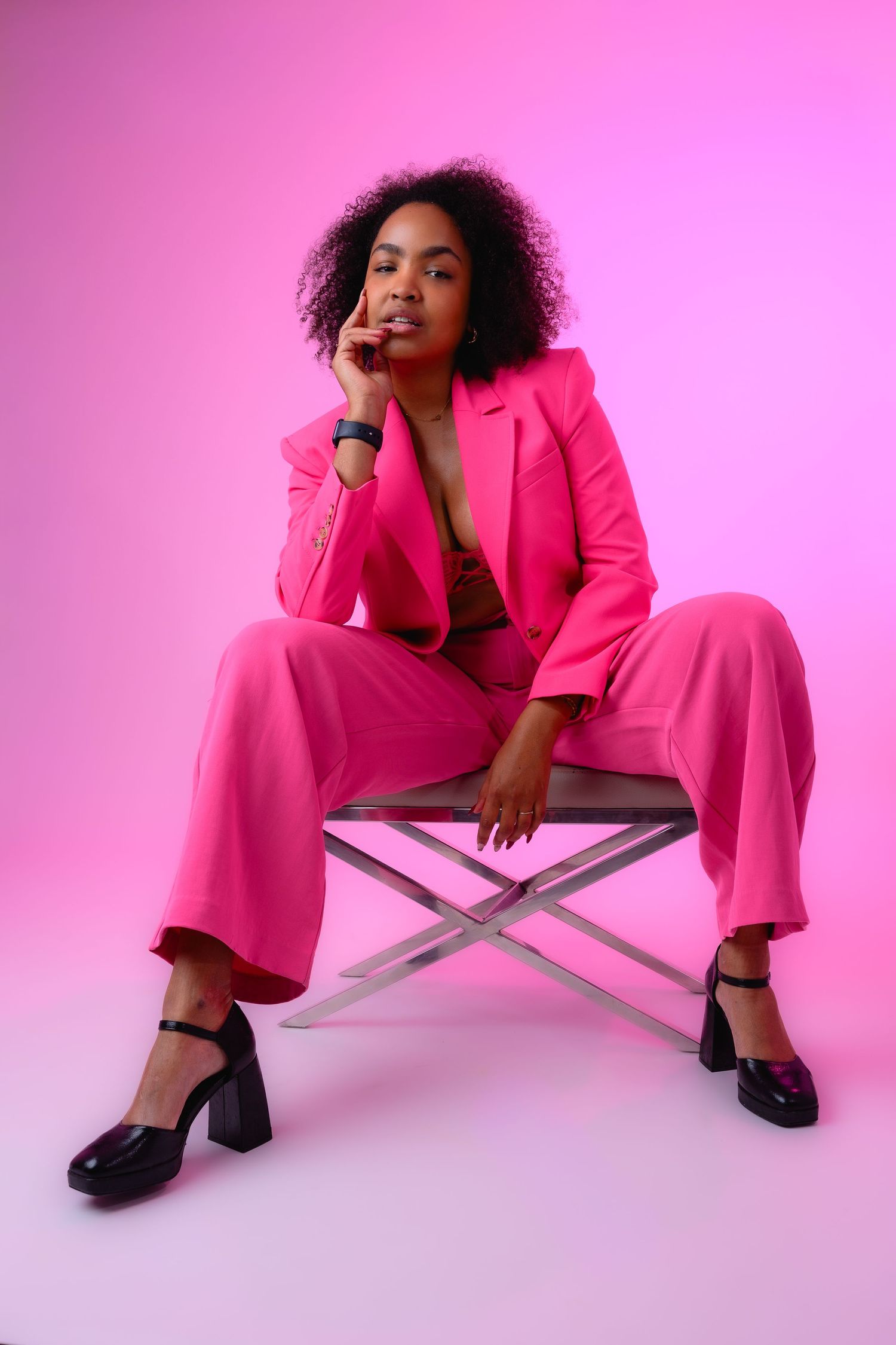 portrait studio femme bordeaux