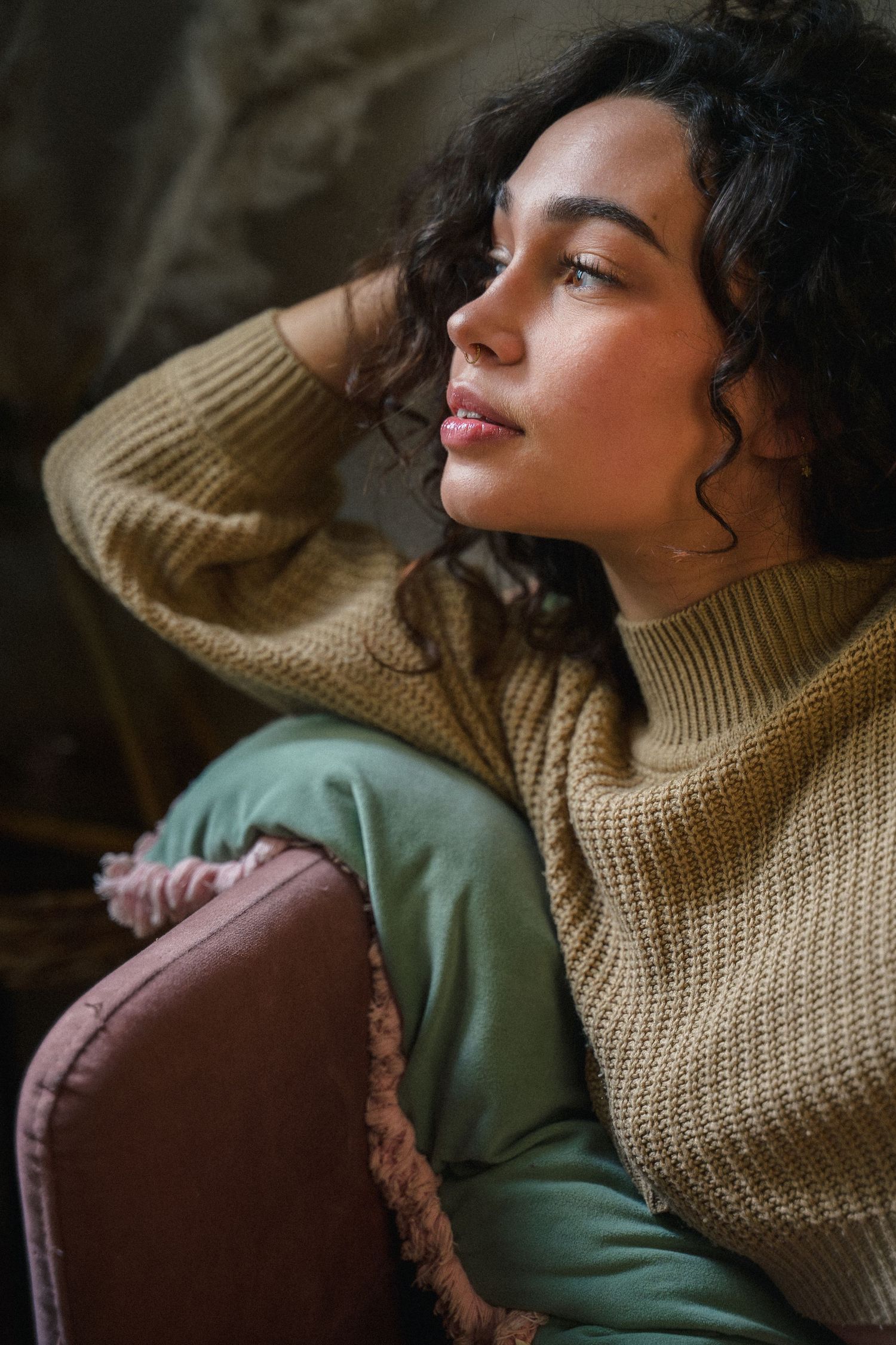 portrait naturel femme bordeaux