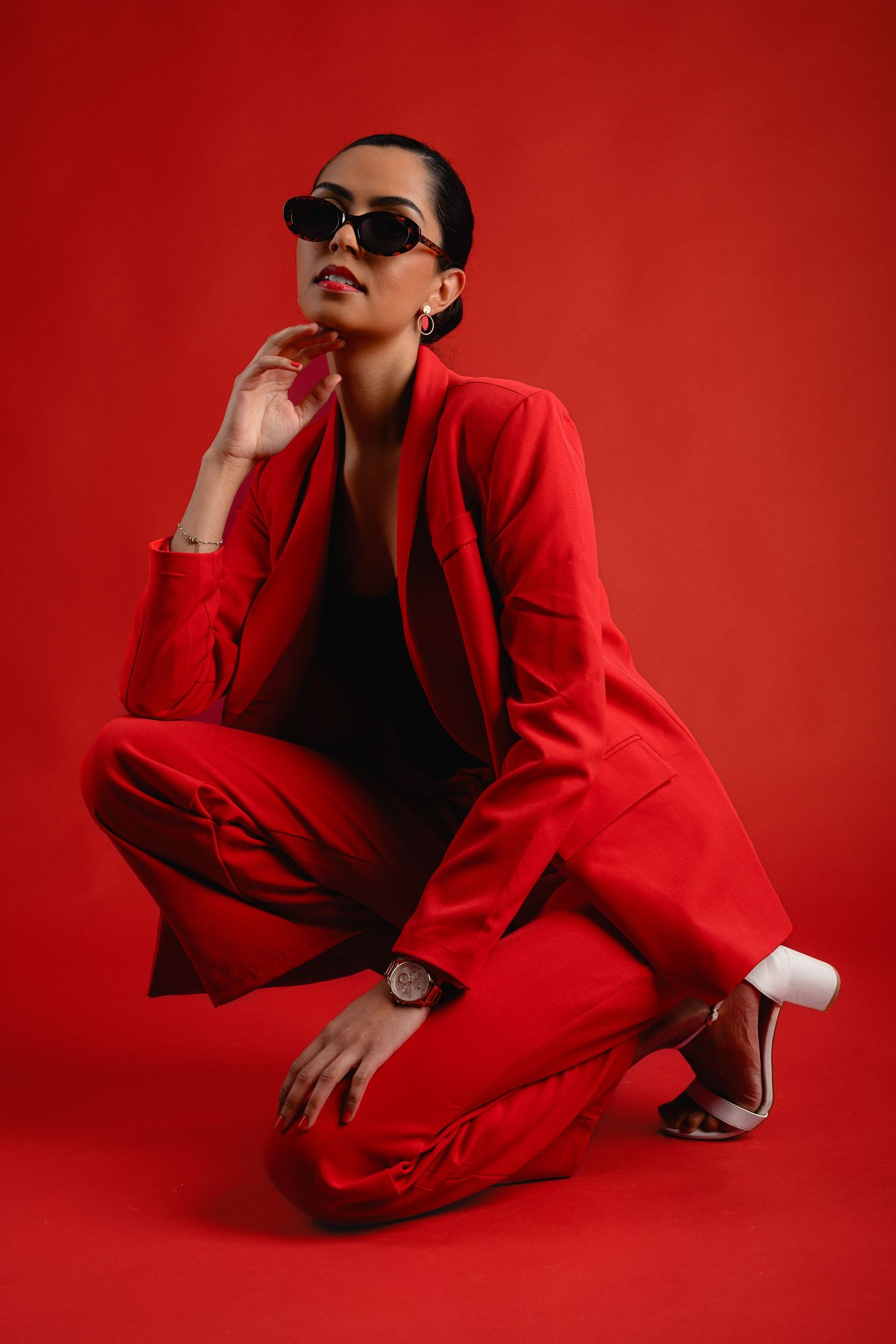portrait studio femme bordeaux