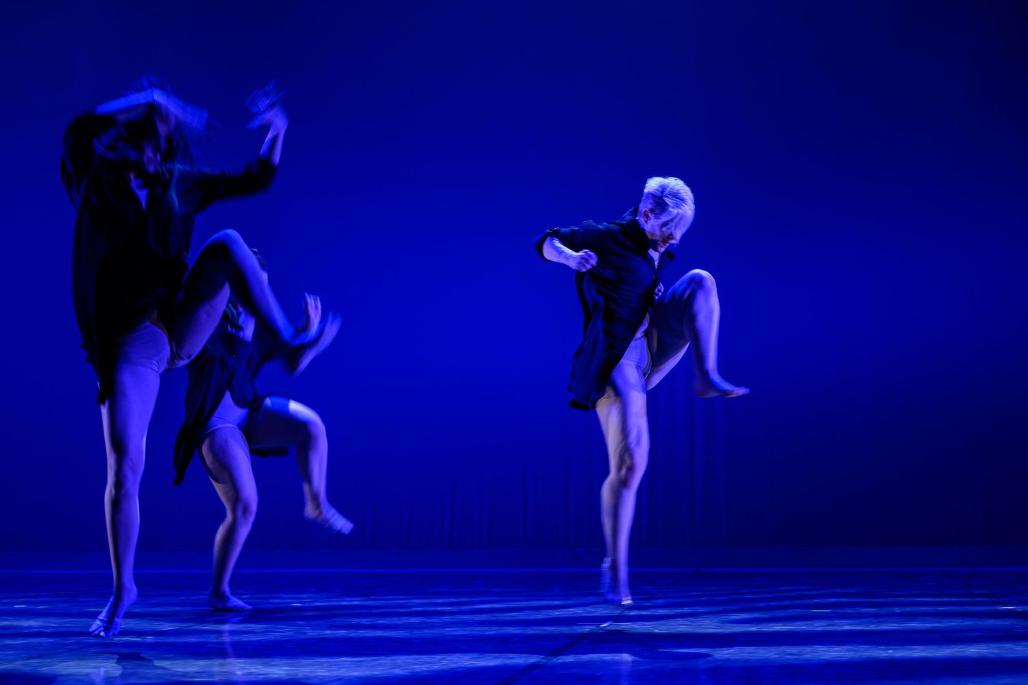 Danseurs pendant un spectacle à Bordeaux