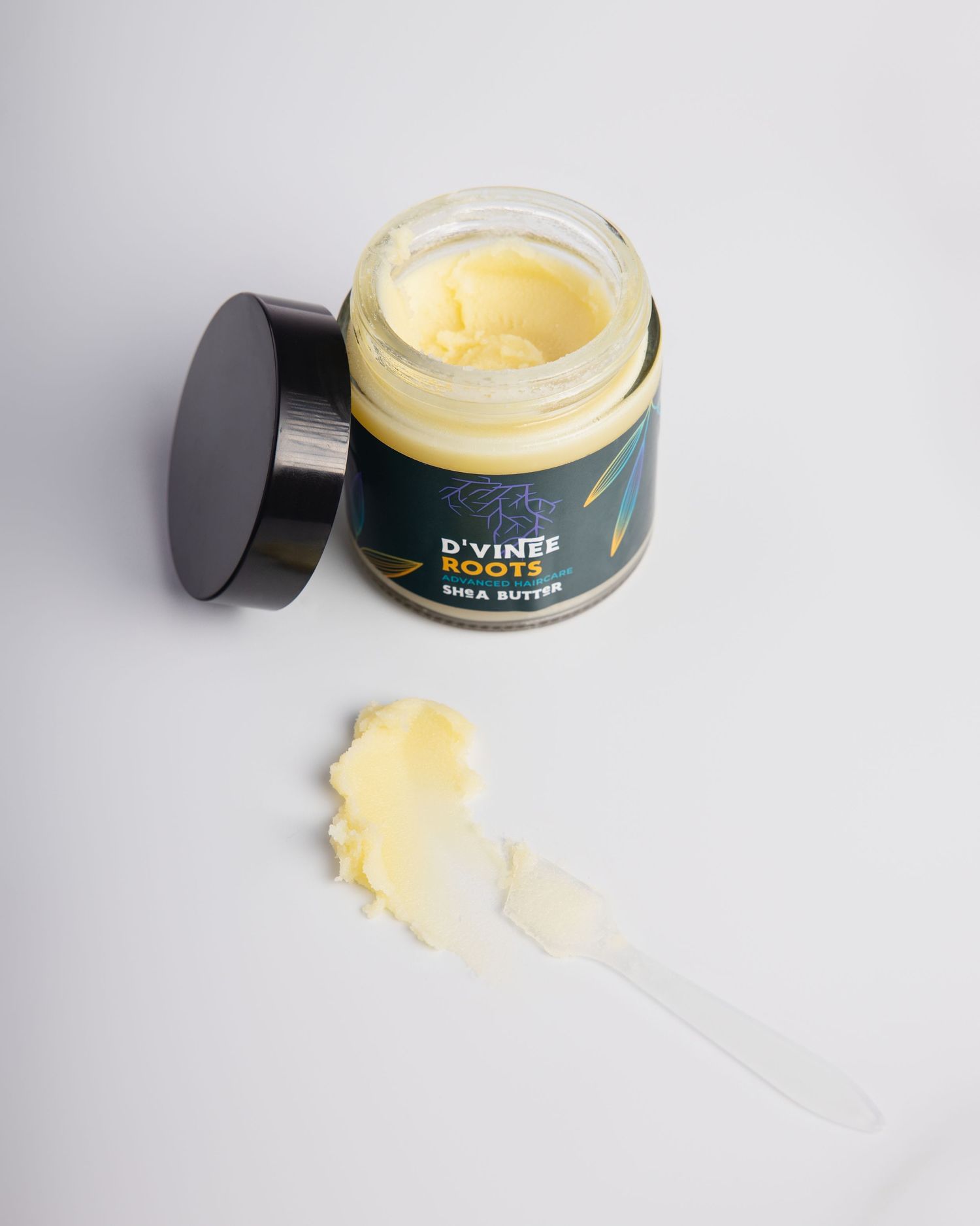 E-commerce product photo for Tampa hair care brand with clean white backdrop