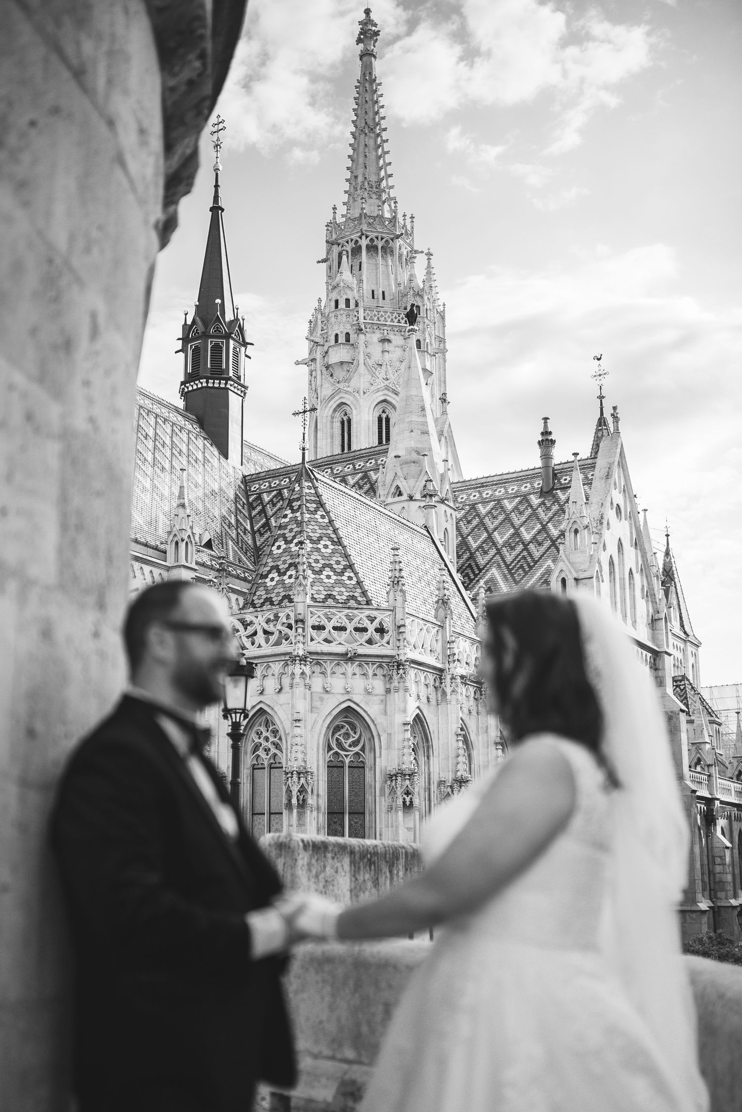 Budapest Mátyás templom esküvő