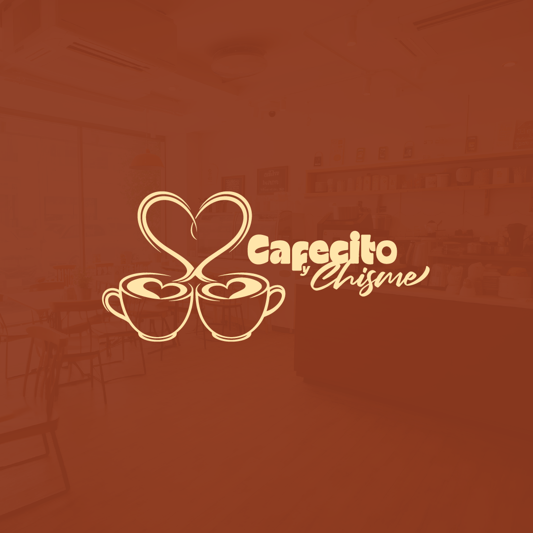 Diseño de logotipo e identidad visual para Cafecito & Chisme