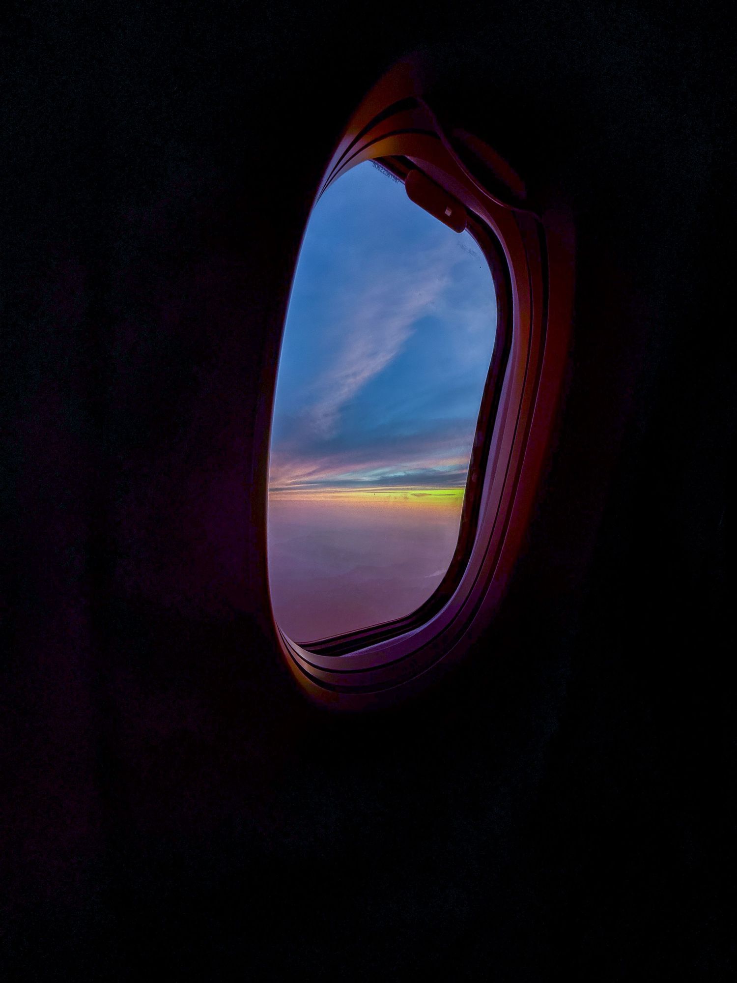 cinematic travel portrait with a scenic backdrop