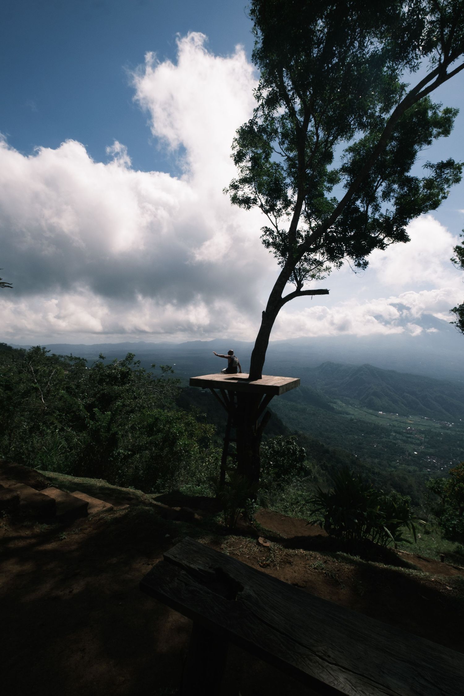 cinematic travel photo capturing atmosphere and landscape