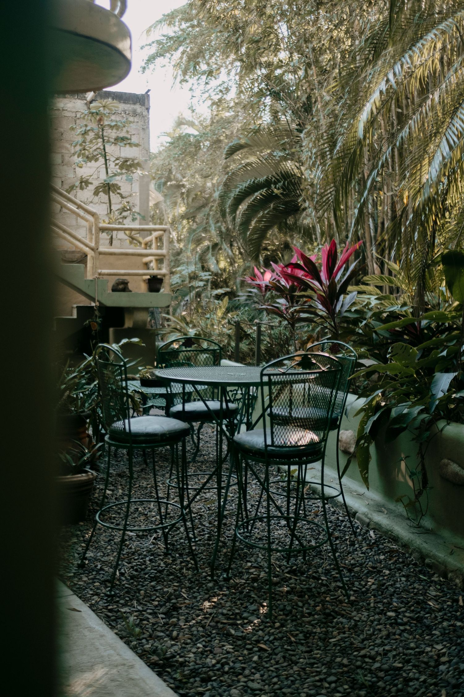 moody travel moment with natural light and soft tones