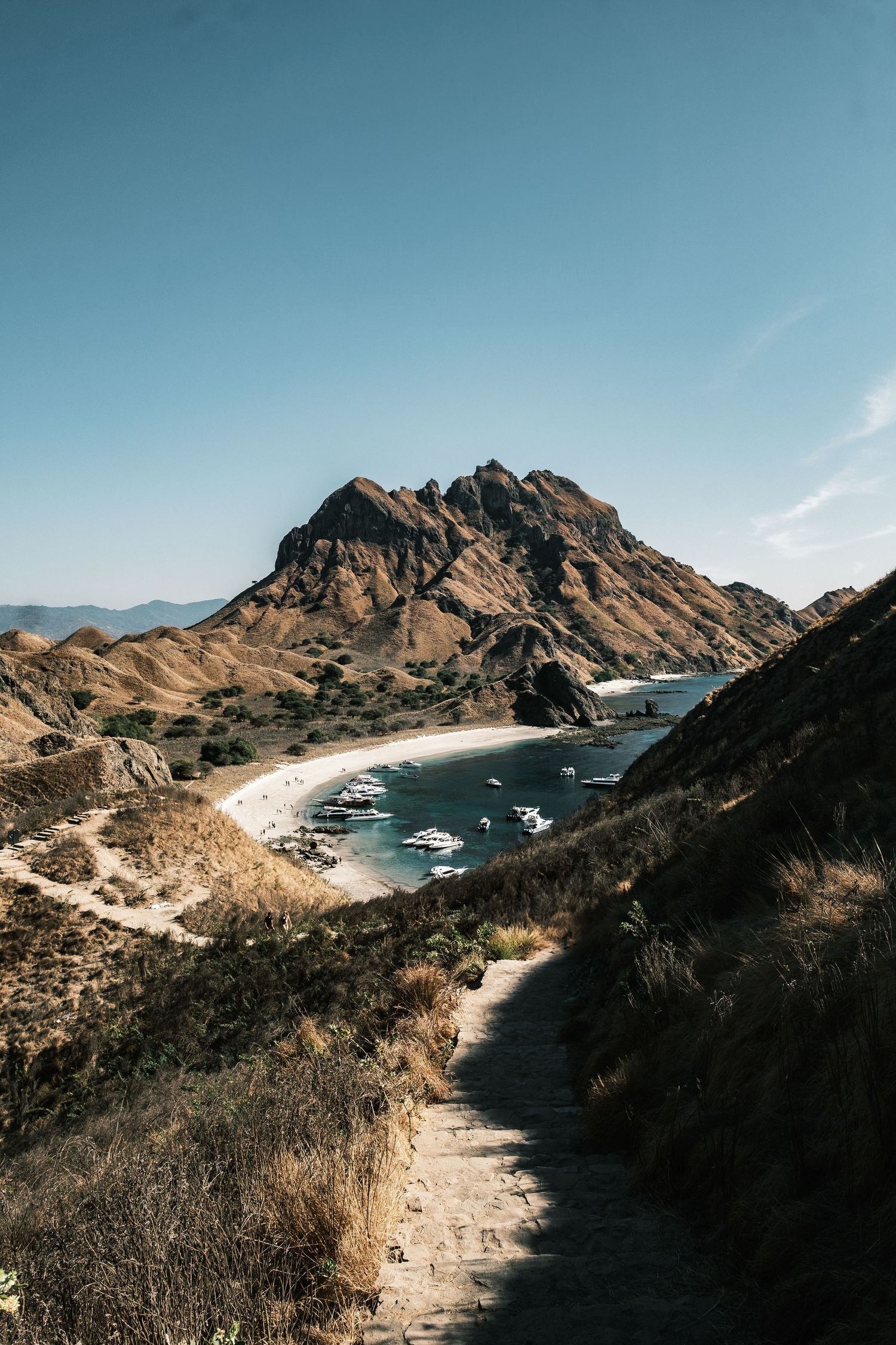 moody travel moment with natural light and soft tones