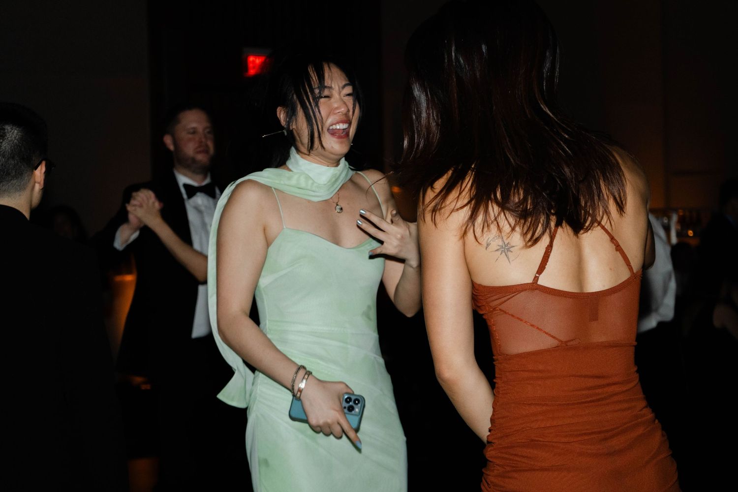 Guests enjoying the dance floor at Hyatt Regency Tysons Corner.