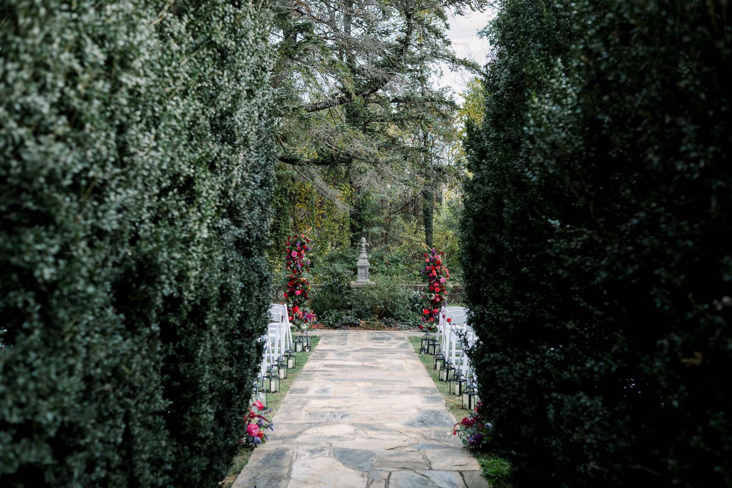 Rust Manor Wedding Ceremony Site