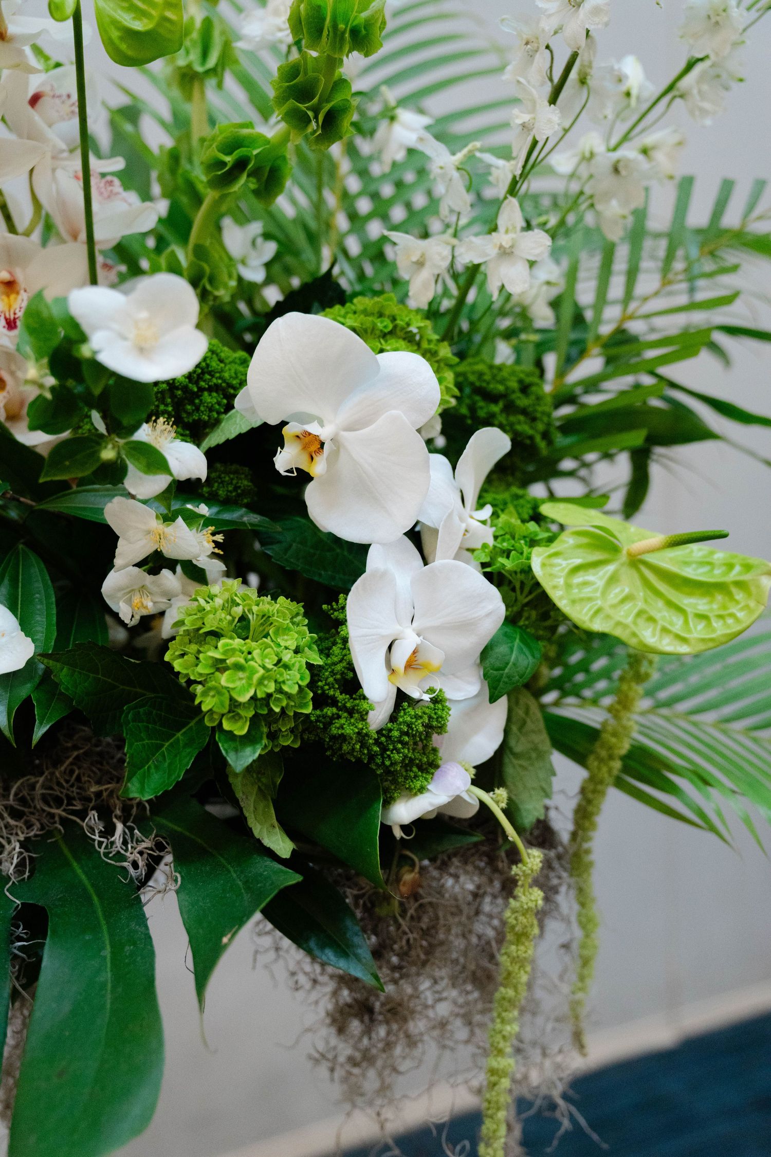 The ceremony florals.