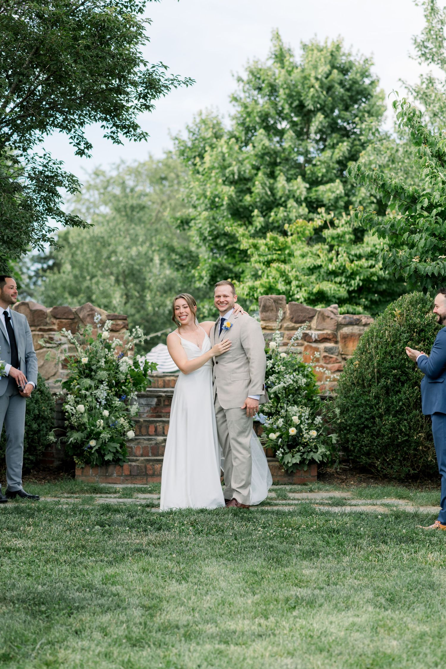 Just married- The Ruins- Bull Run Winery
