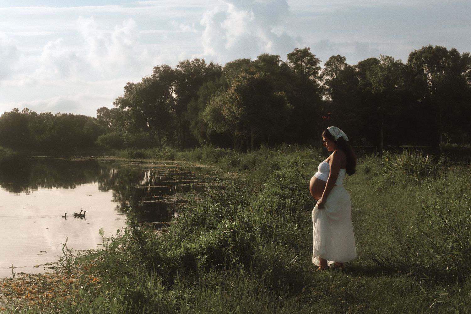 tampa fl cinematic maternity session