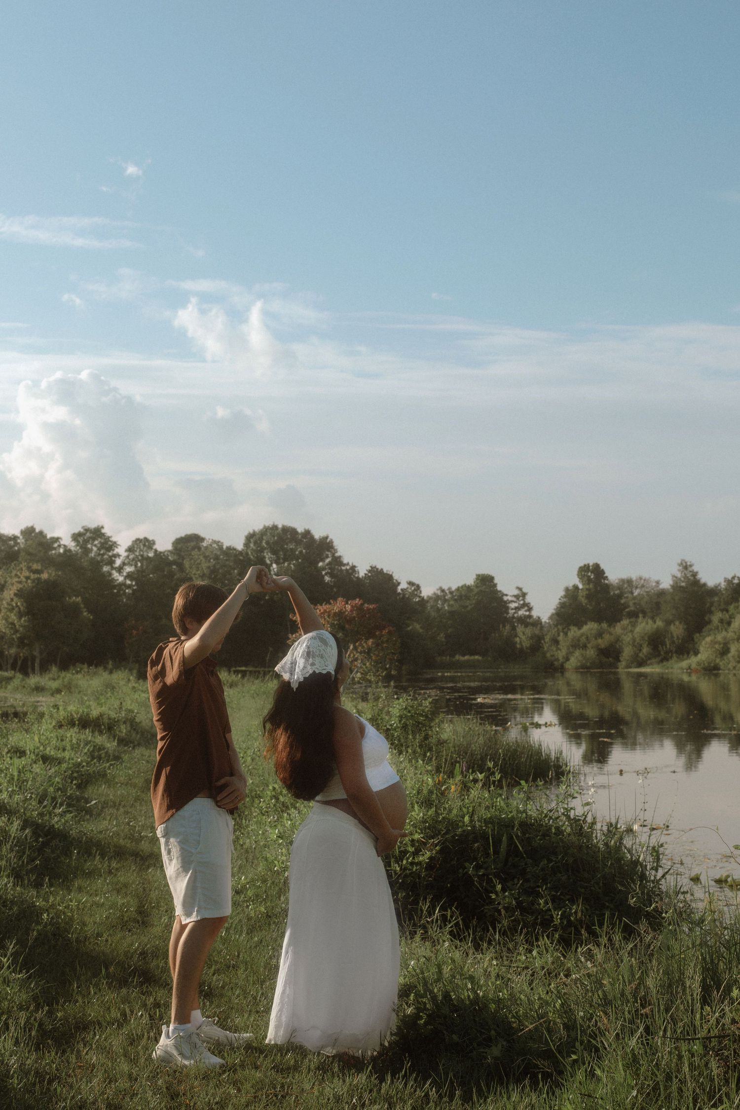 cinematic maternity photography tampa