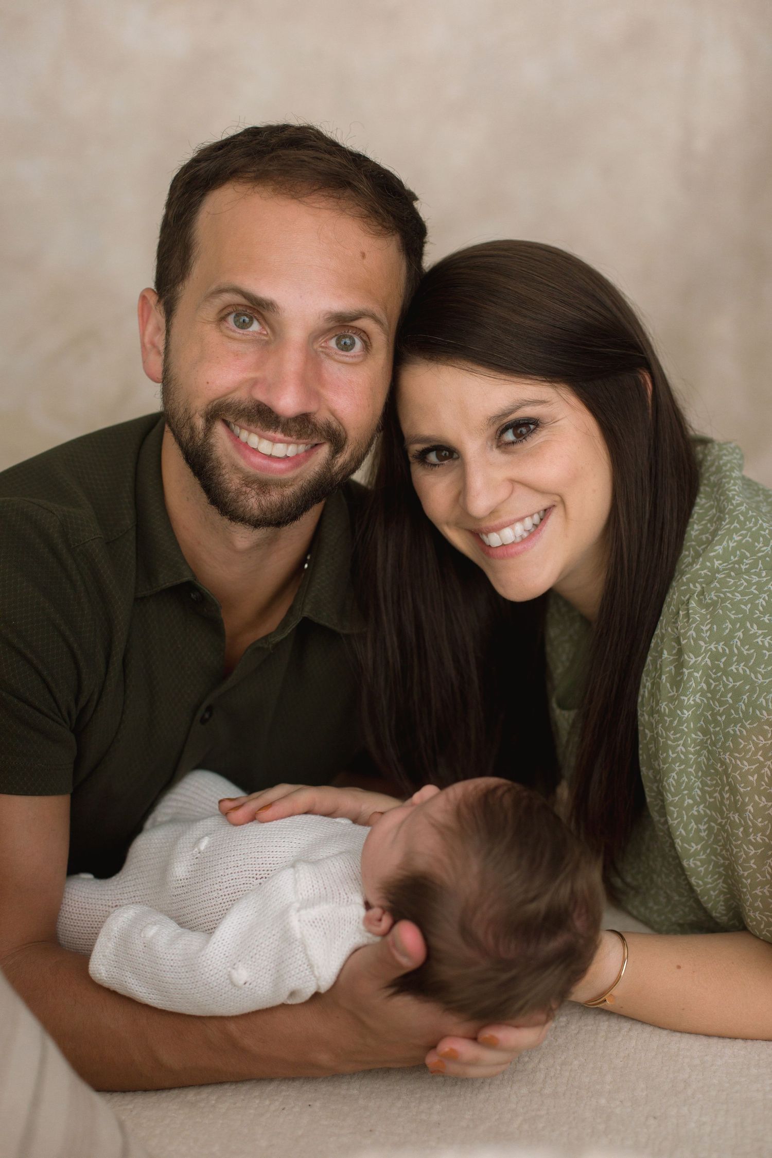 newborn photo session studio shoot tampa, fl