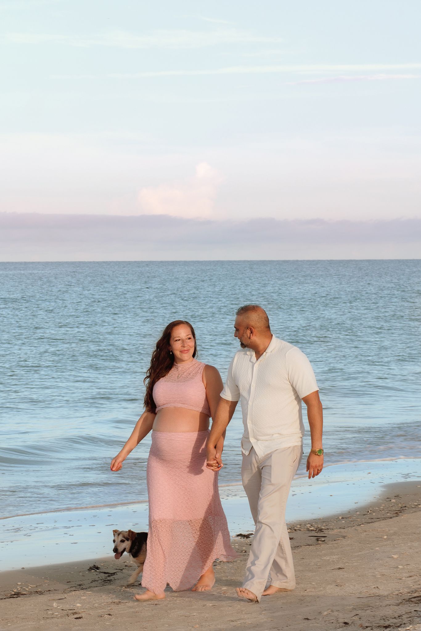 family beach photography session st. Pete fl