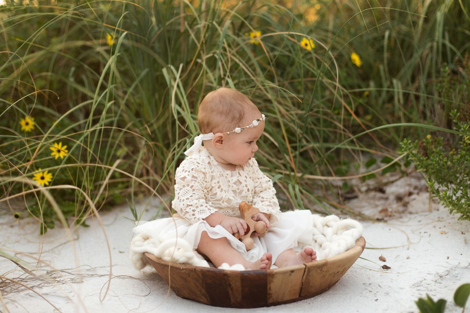 St. Petersburg, FL baby beach photographer