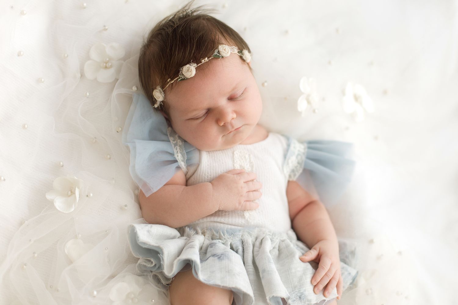 tampa newborn baby studio photography