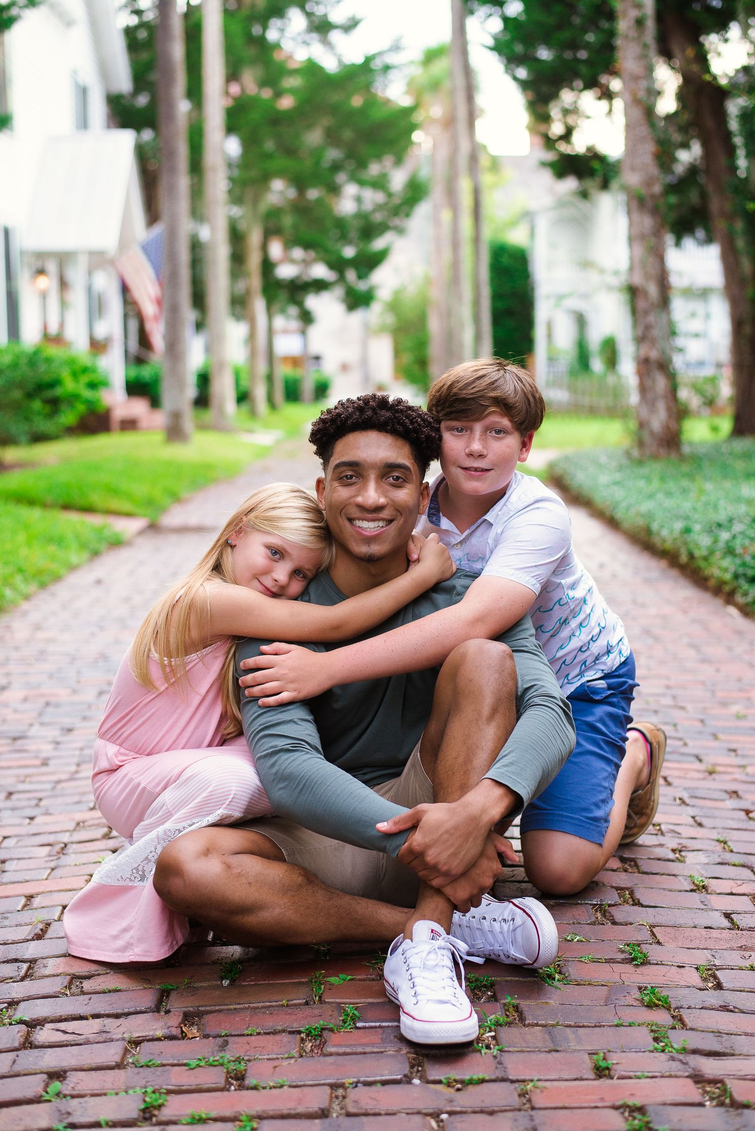 Candid outdoor family portrait session — natural light lifestyle photography by Alexandra Hall, Jacksonville and St. Augustine FL