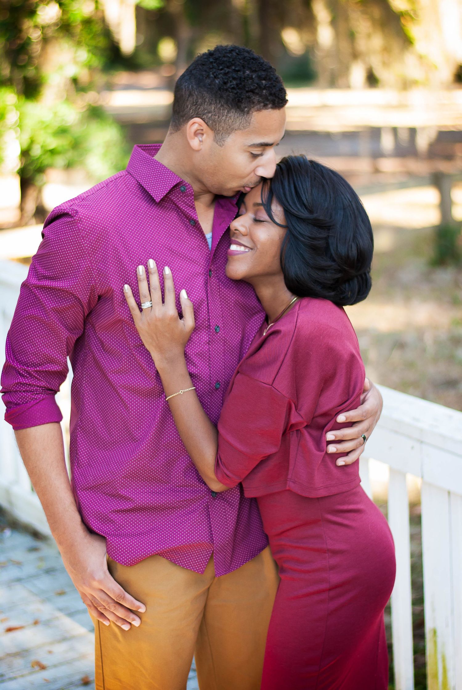 Outdoor portrait session with coordinating outfits — natural light family photography by Alexandra Hall, Jacksonville FL