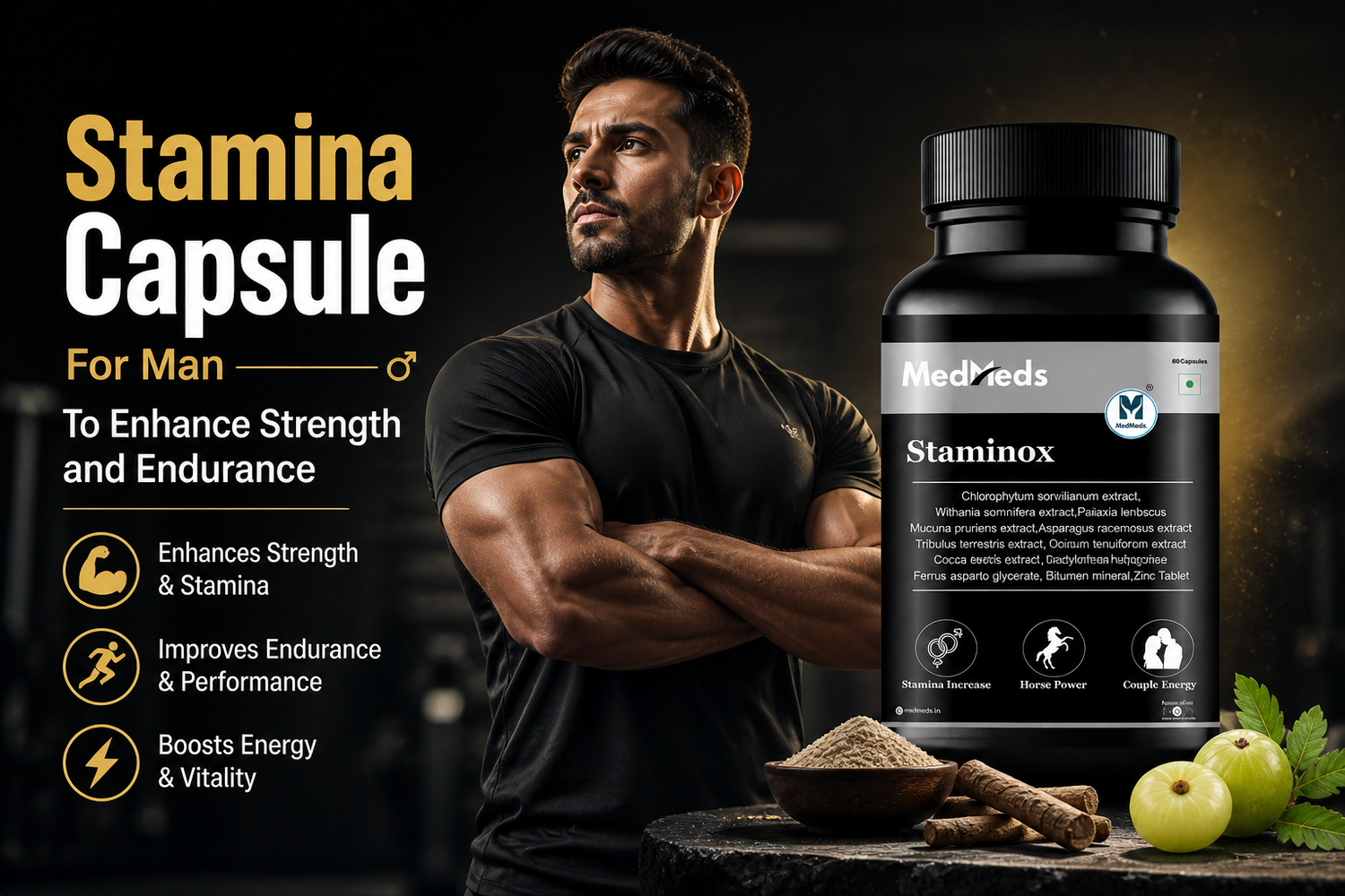 Men's Stamina Booster Capsule