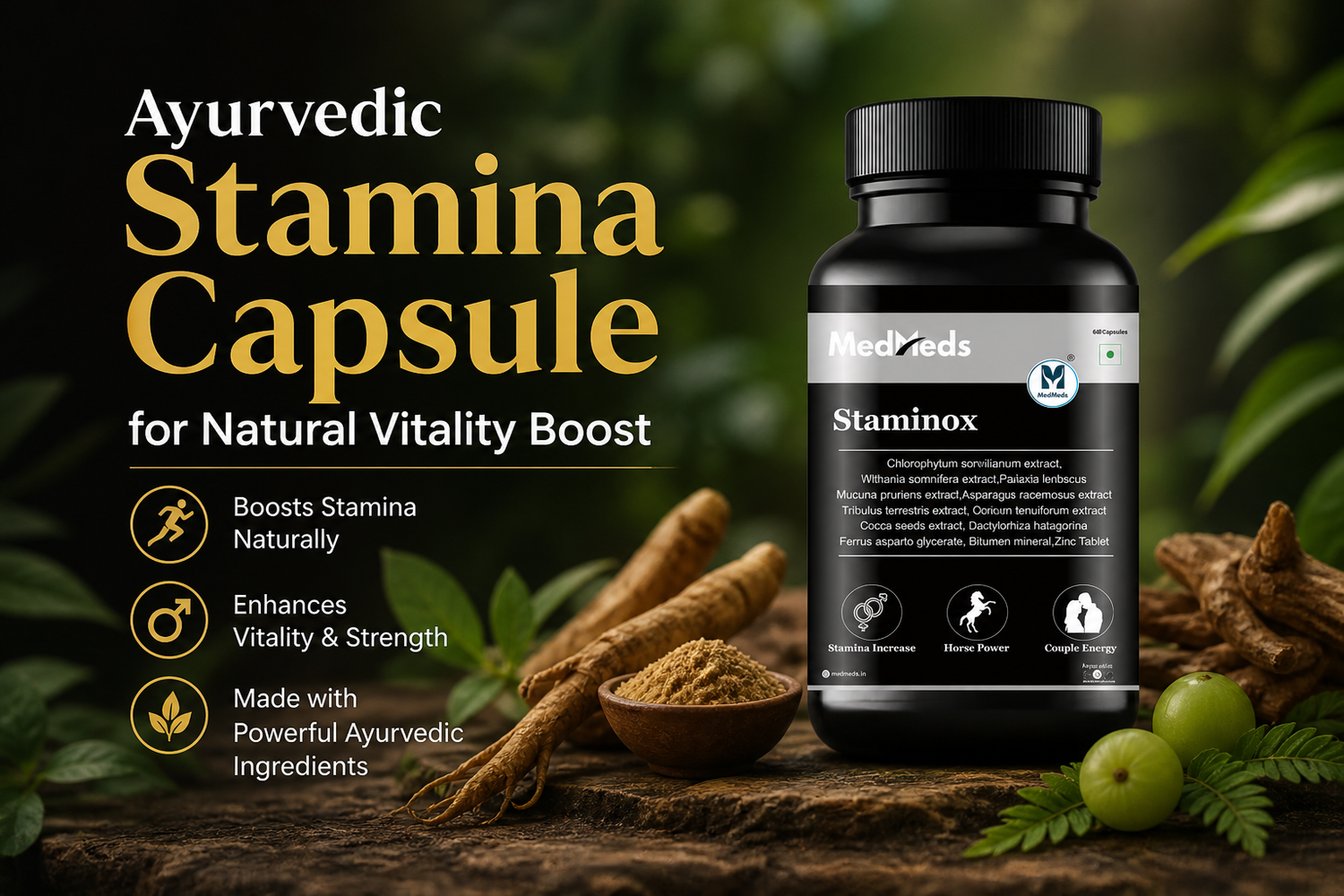 Natural Stamina Booster Capsules